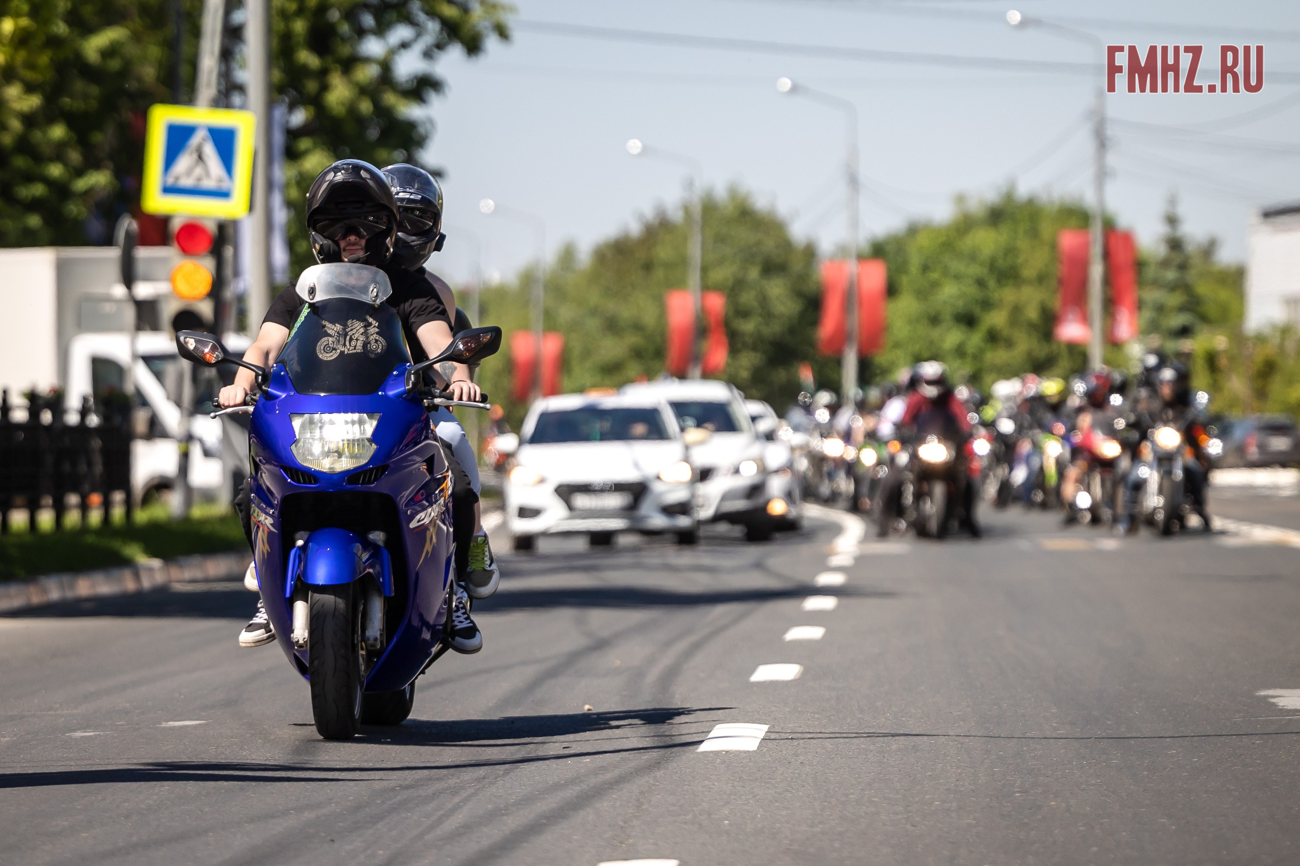 Открытие мотосезона Мотоциклистов г. Домодедово 25.05.24. Фотограф Владимир Охрименко