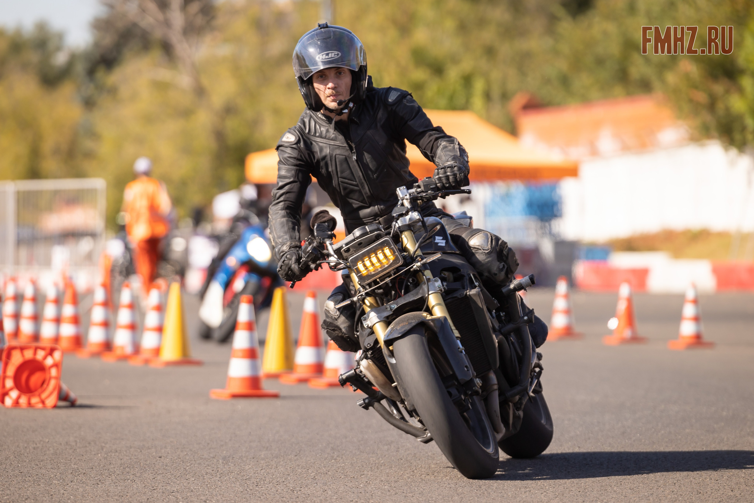 Соревнования по мотоджимхане на площадке Мосгортранс 15.09.2024. Фотограф Владимир Охрименко