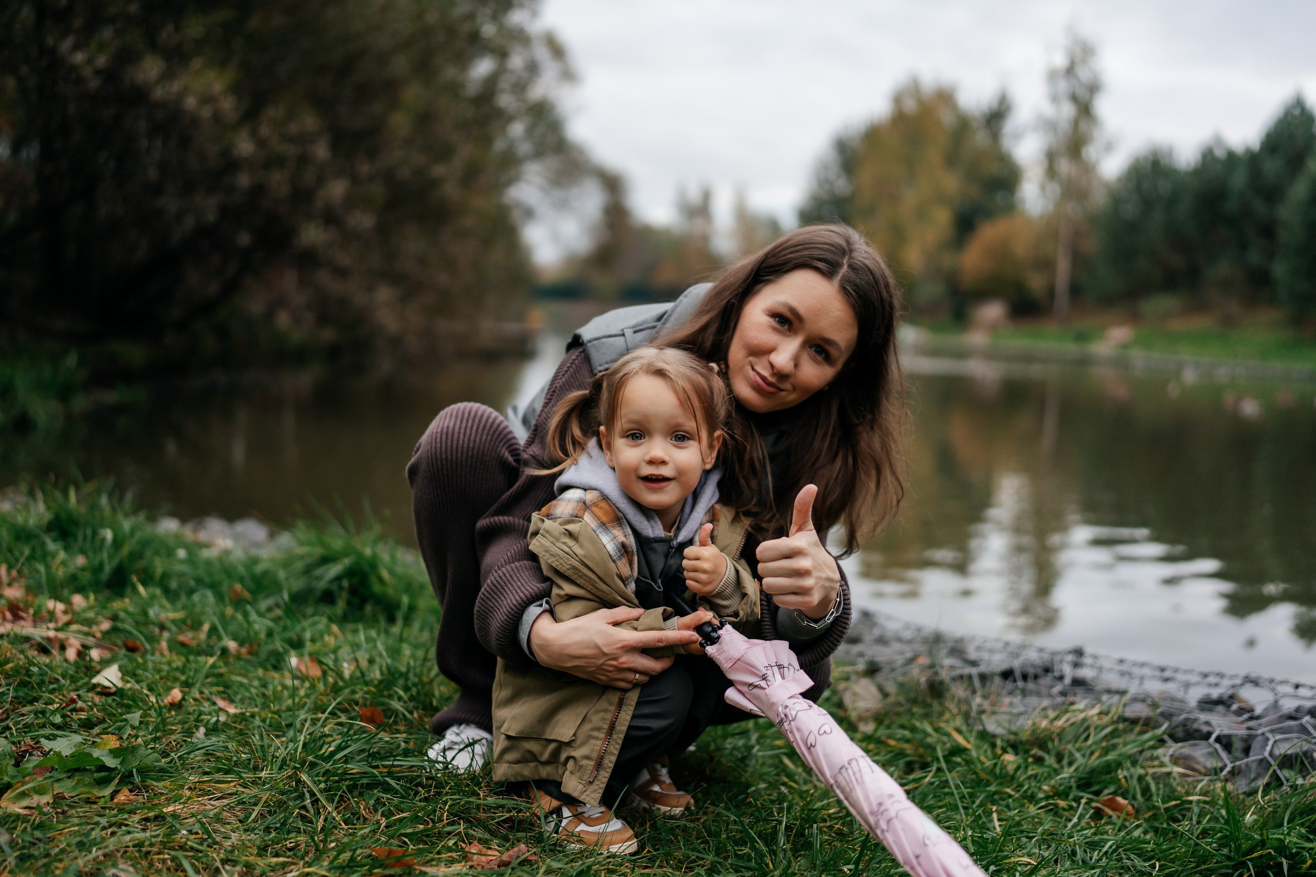 Семейная фотосессия в парке. Семейный фотограф в Москве Ирина Жур