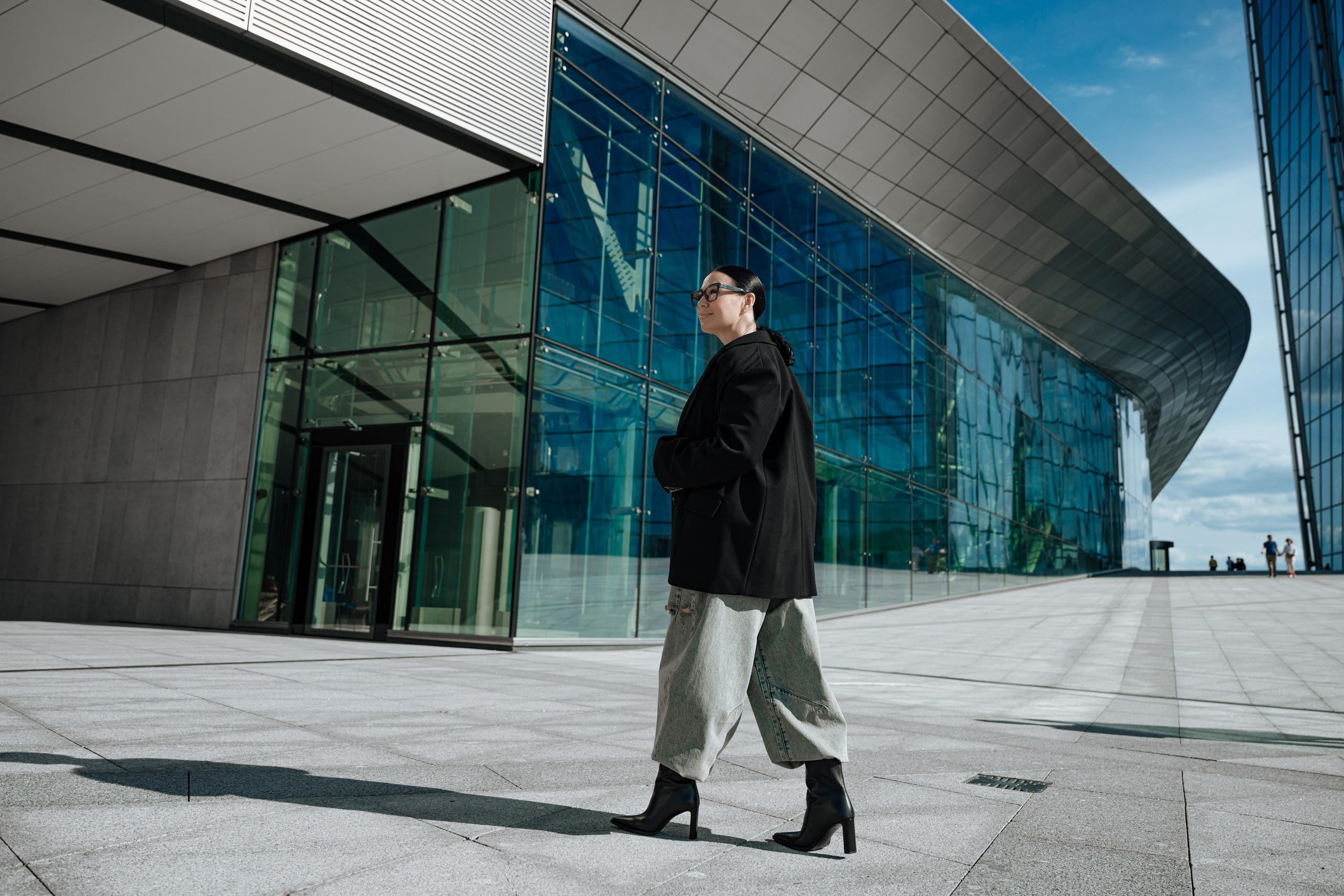 Елена. Лахта центр. Портретный фотограф в Санкт-Петербурге Дмитриева Наталия