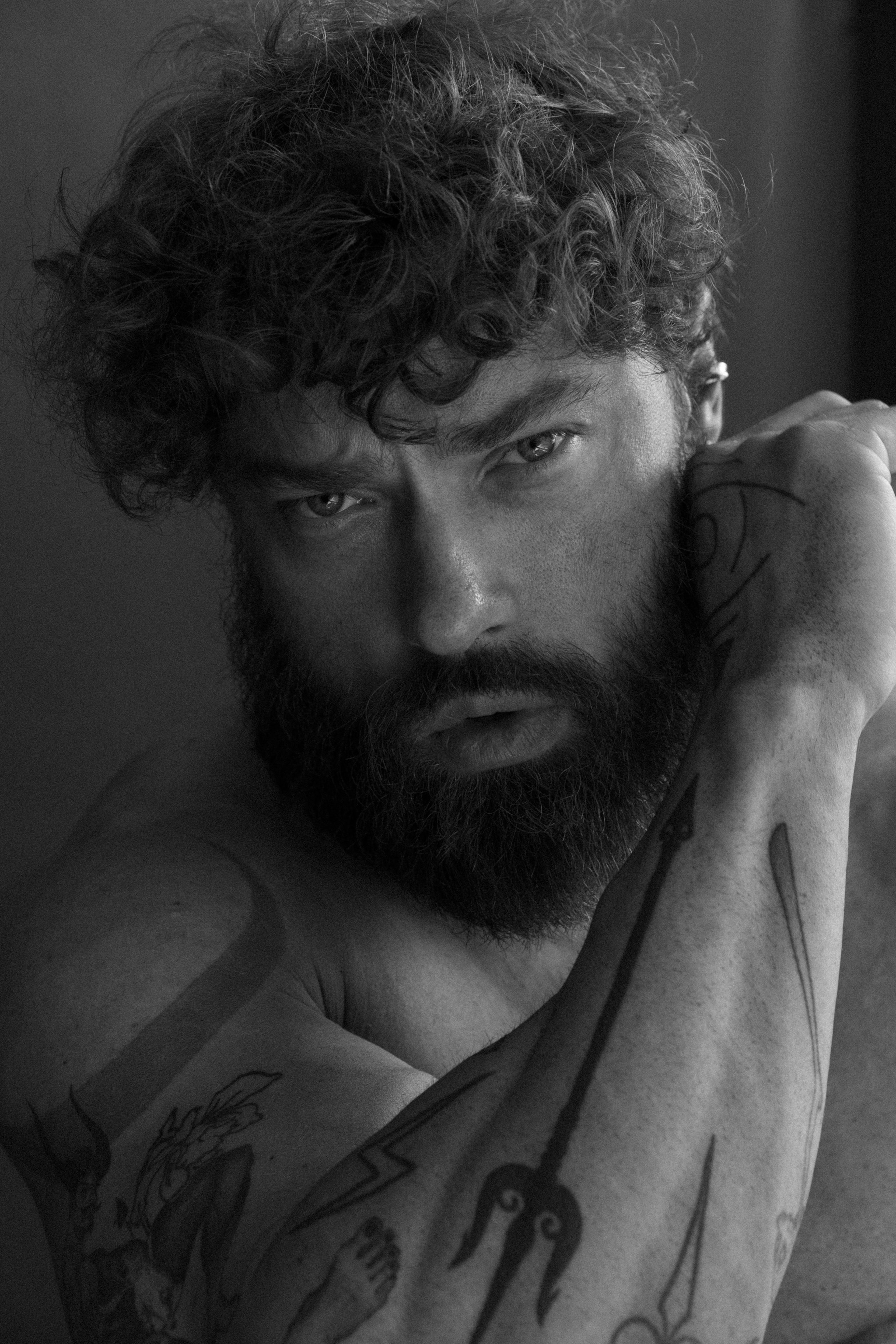 Студийная съёмка для атлета. Фотограф Елизавета Потешкина