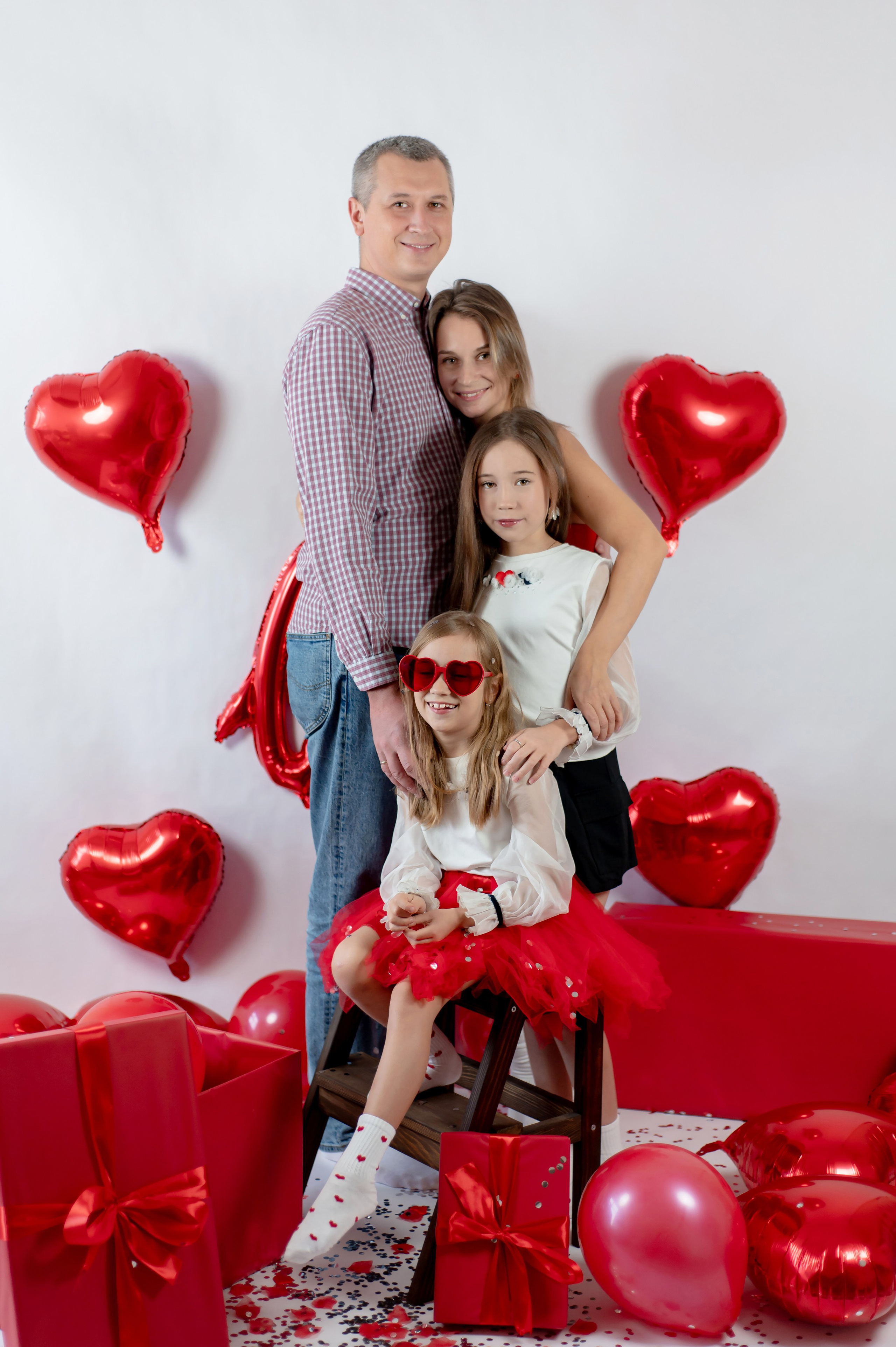 14 февраля. Детский и семейный фотограф Эльмира Веселова. Детская фотостудия Мира. Фотосессия на годик