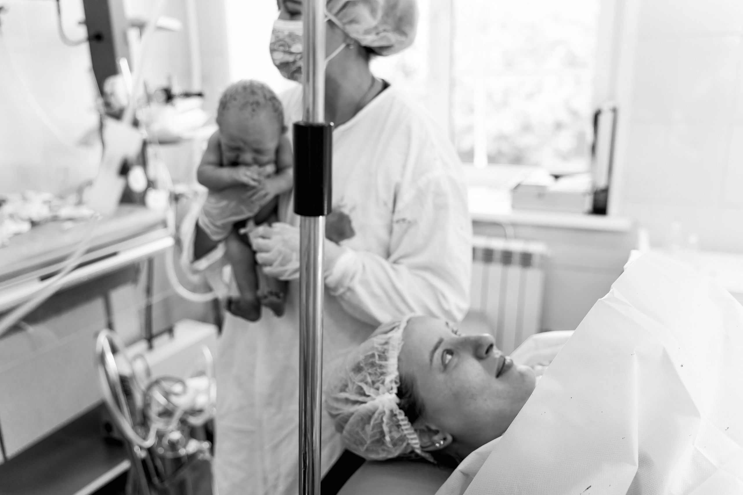 Съемка родов. Фотограф Ким Наталья в Красноярске