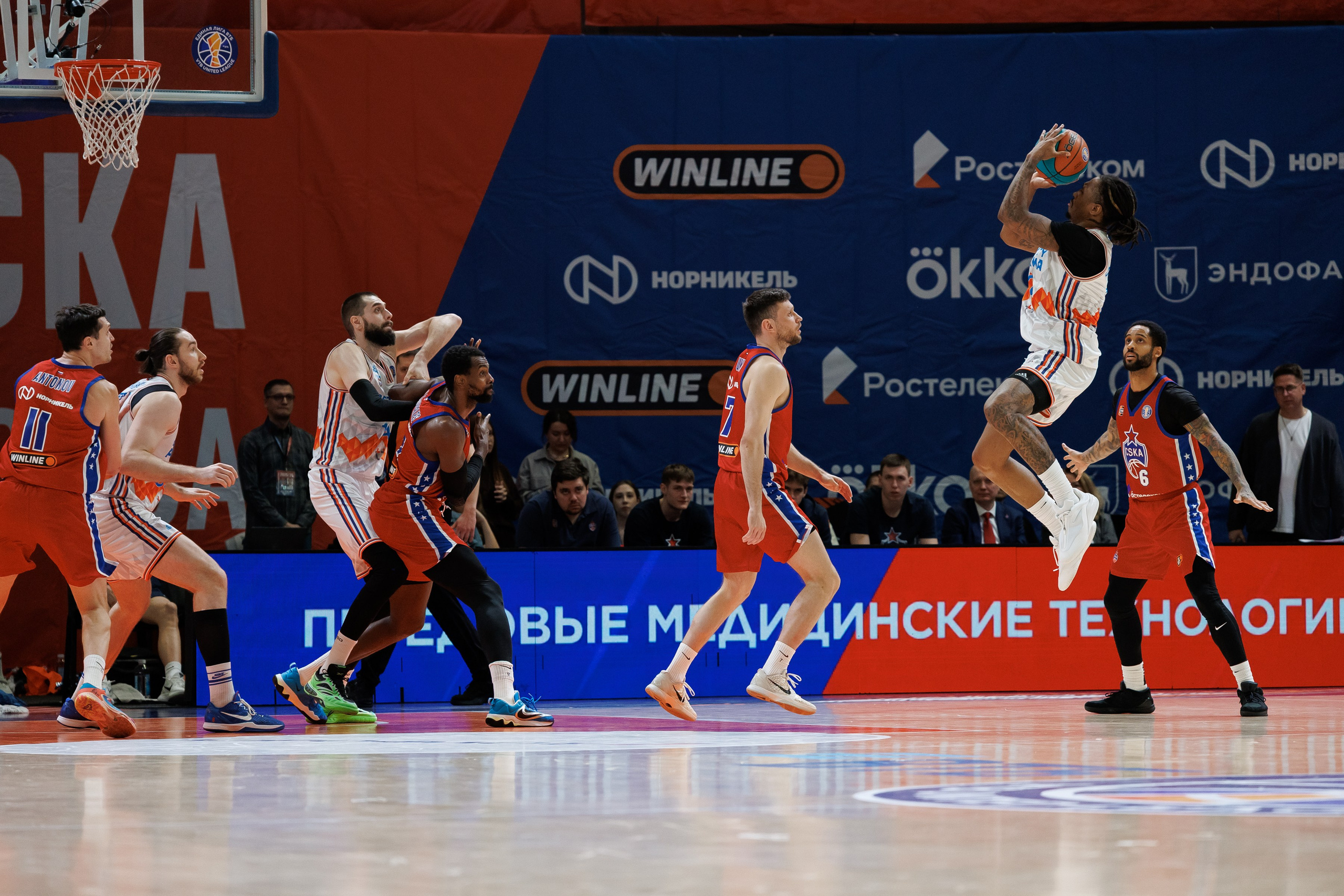 Баскетбол. ЦСКА — ПАРМА