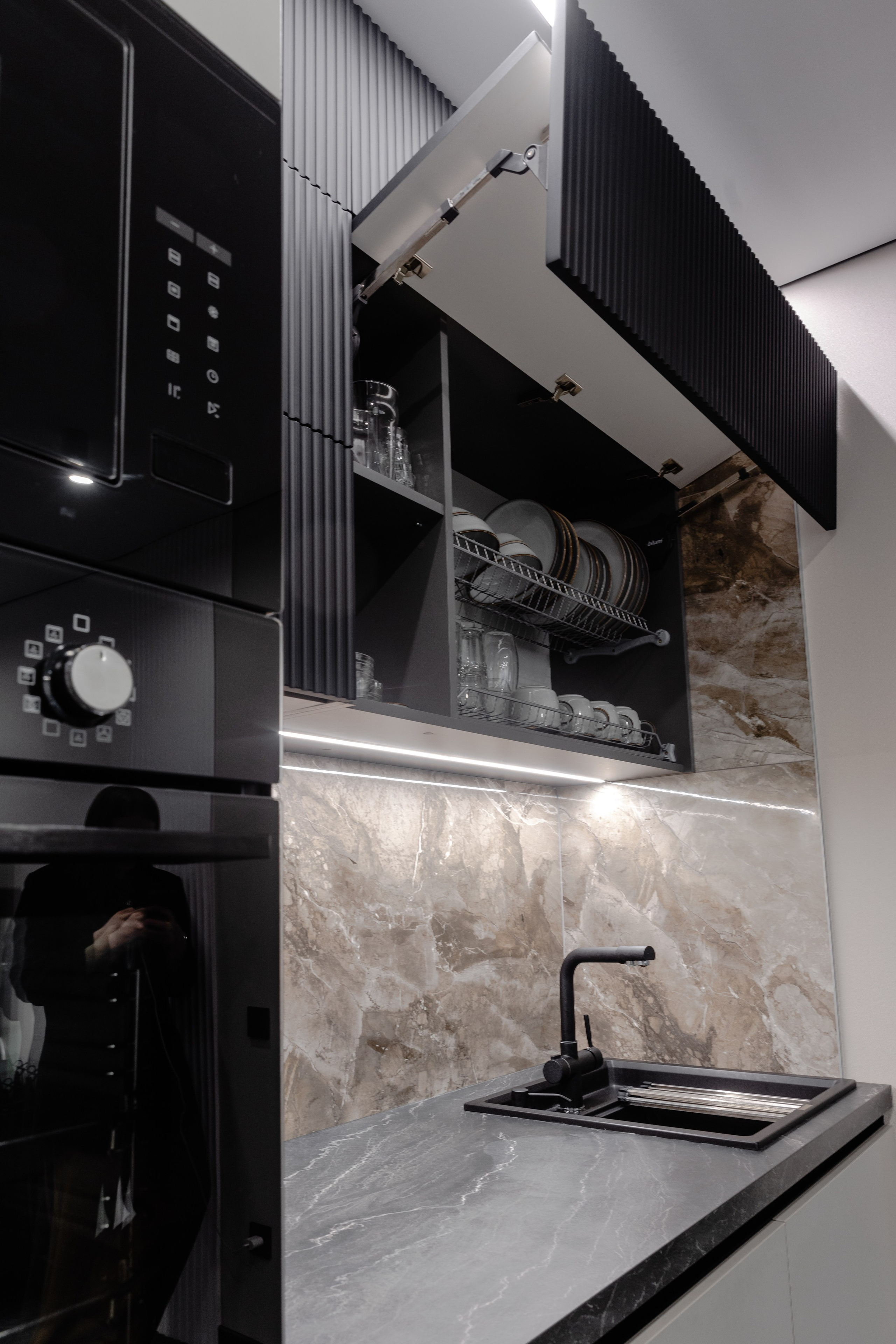 ЖК Радонежский | Кухня | ГР-441. ГУДРУМ — Мебель на заказ в Томске | Кухни | Шкафы | Стулья и Столы