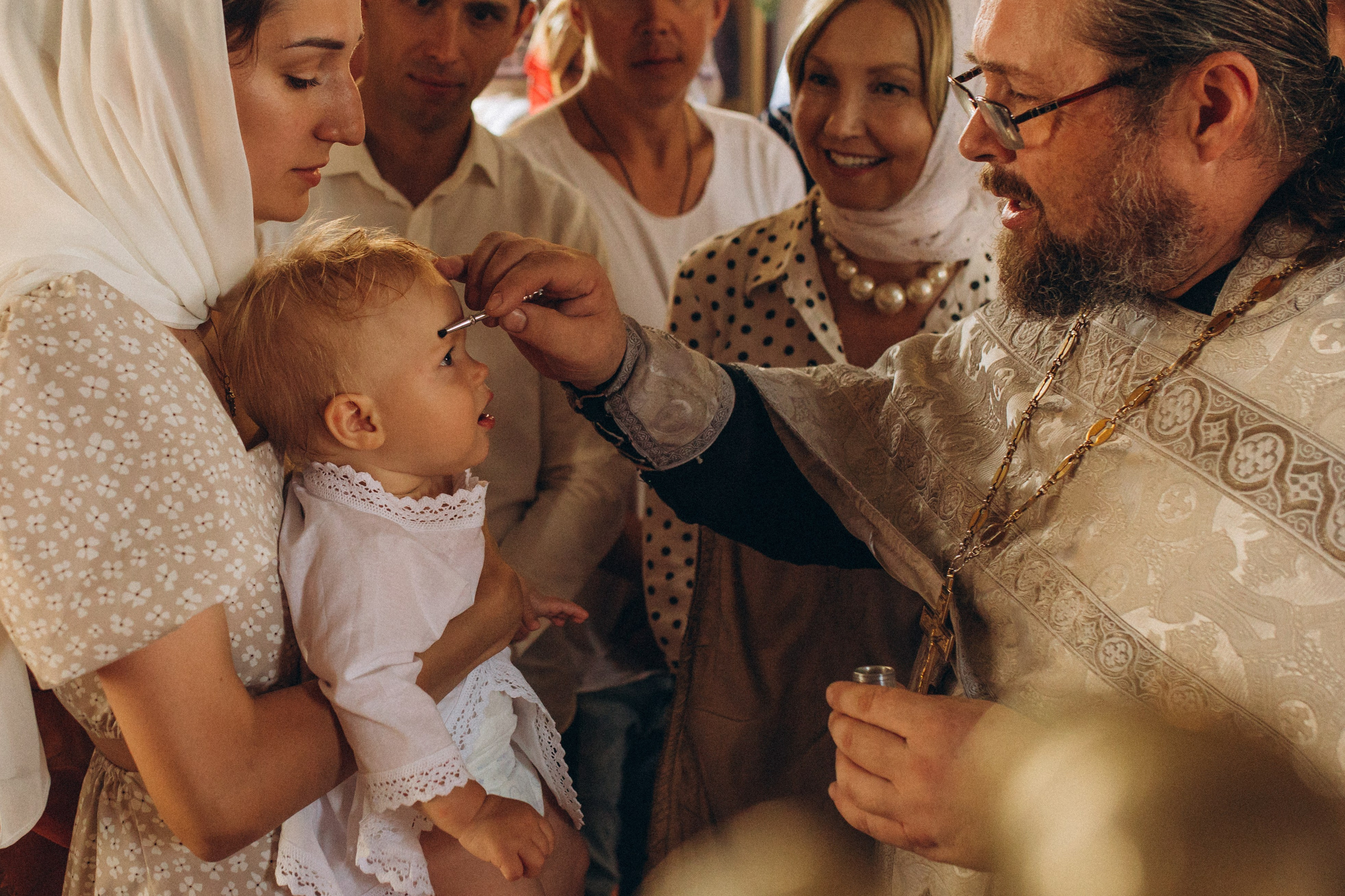 Крещение Марии. Семейный фотограф в Обнинске