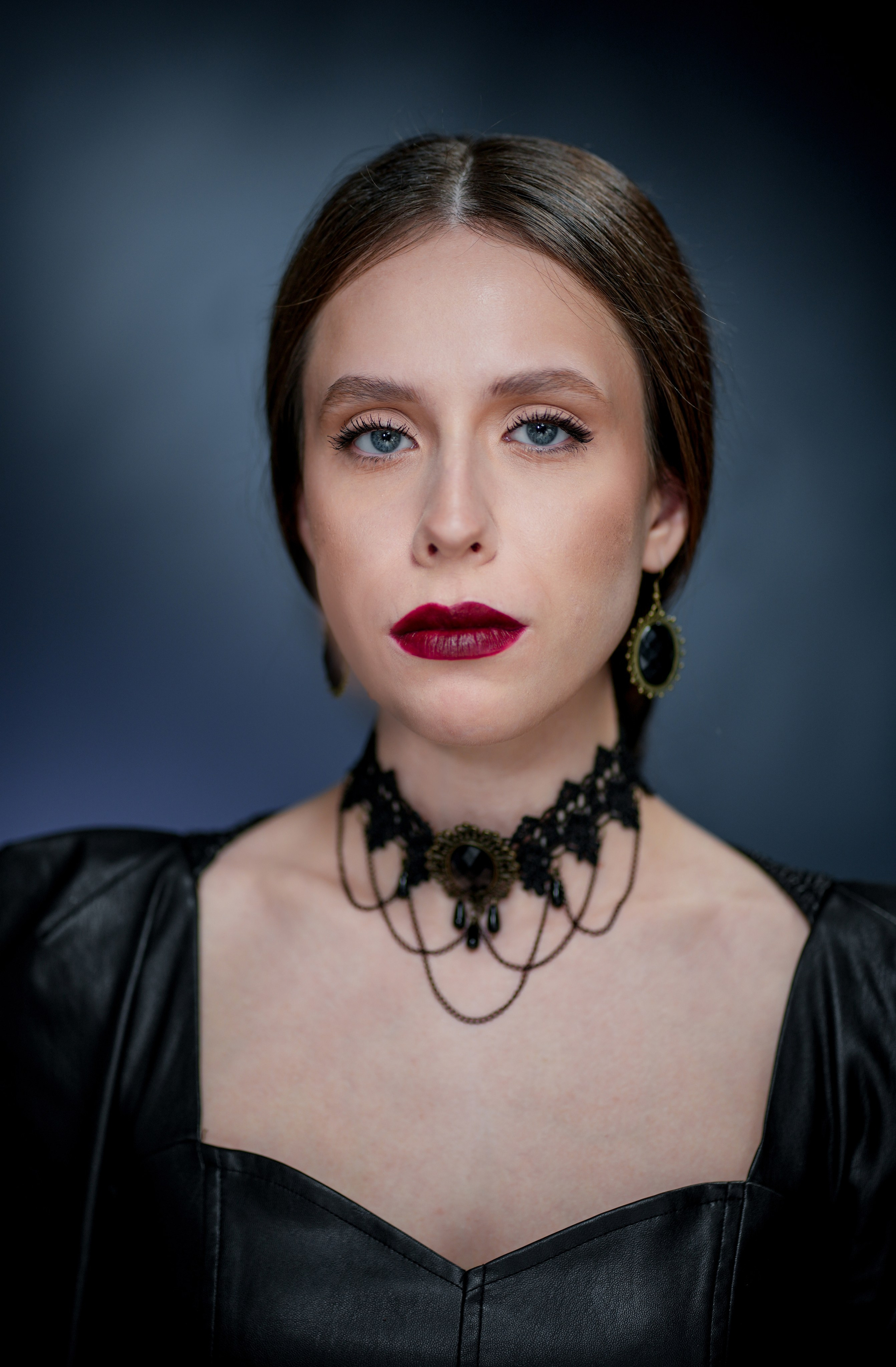 Софья Горячкина (типажное актерское портфолио). Портретная съемка в Москве, студийный фотограф Игорь Фомин