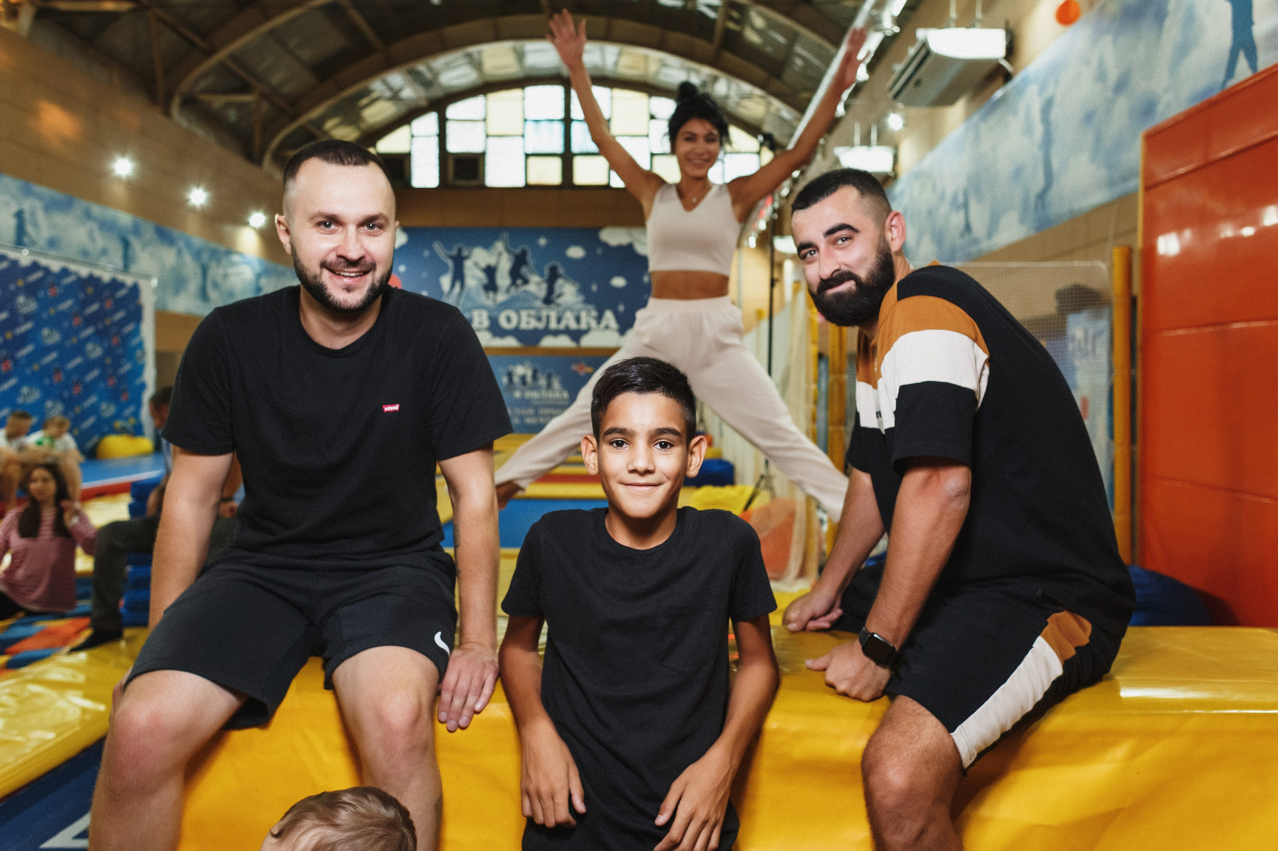 Веселье и радость: День рождения Вани в 'В облака', Таганрог. Свадебный и семейный фотограф в Таганроге Бакарюк Антон