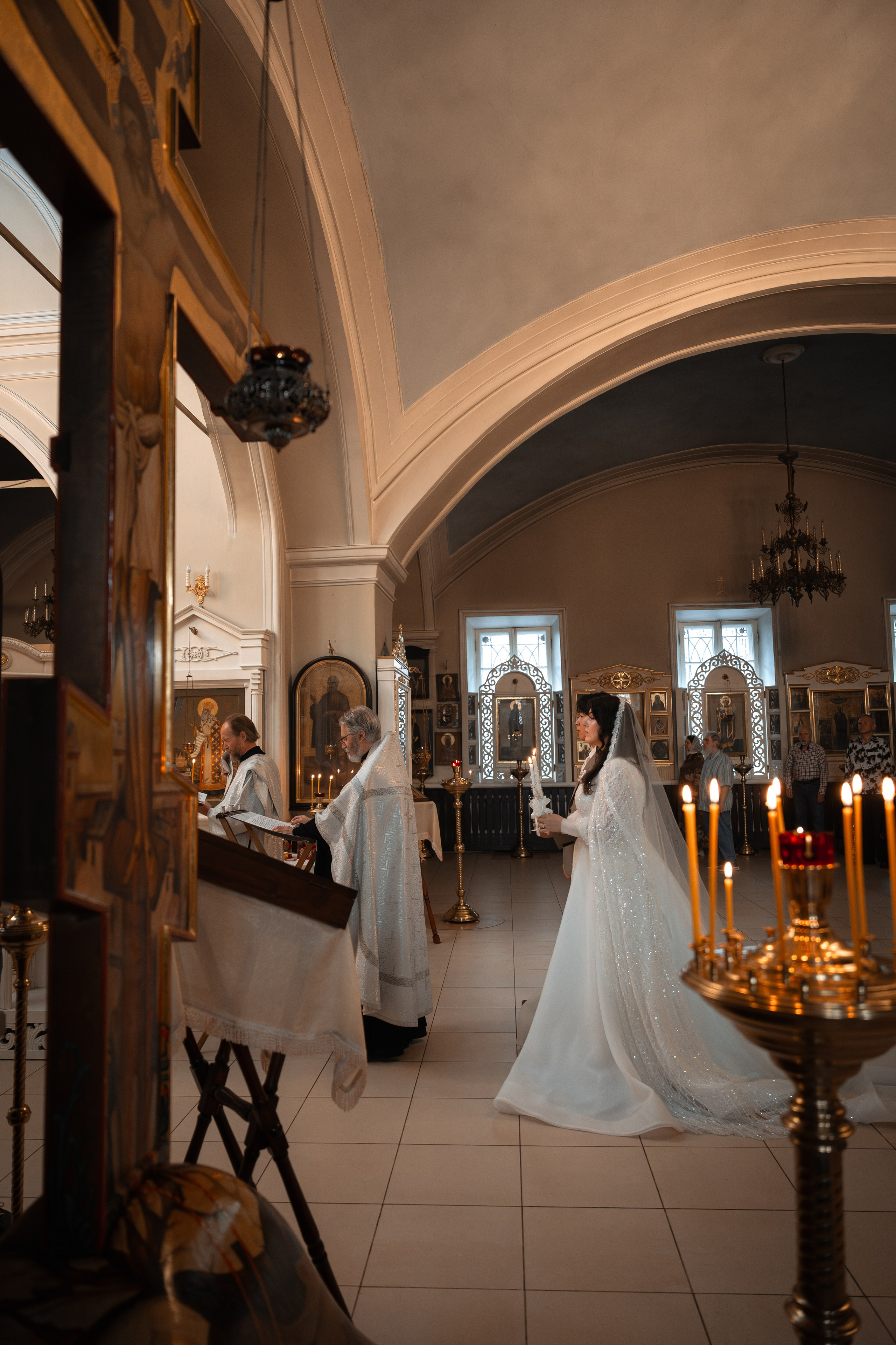 Венчание Марии и Ивана. Фото- и видеосъёмка крещения и венчания. Фотограф на крещение Москва