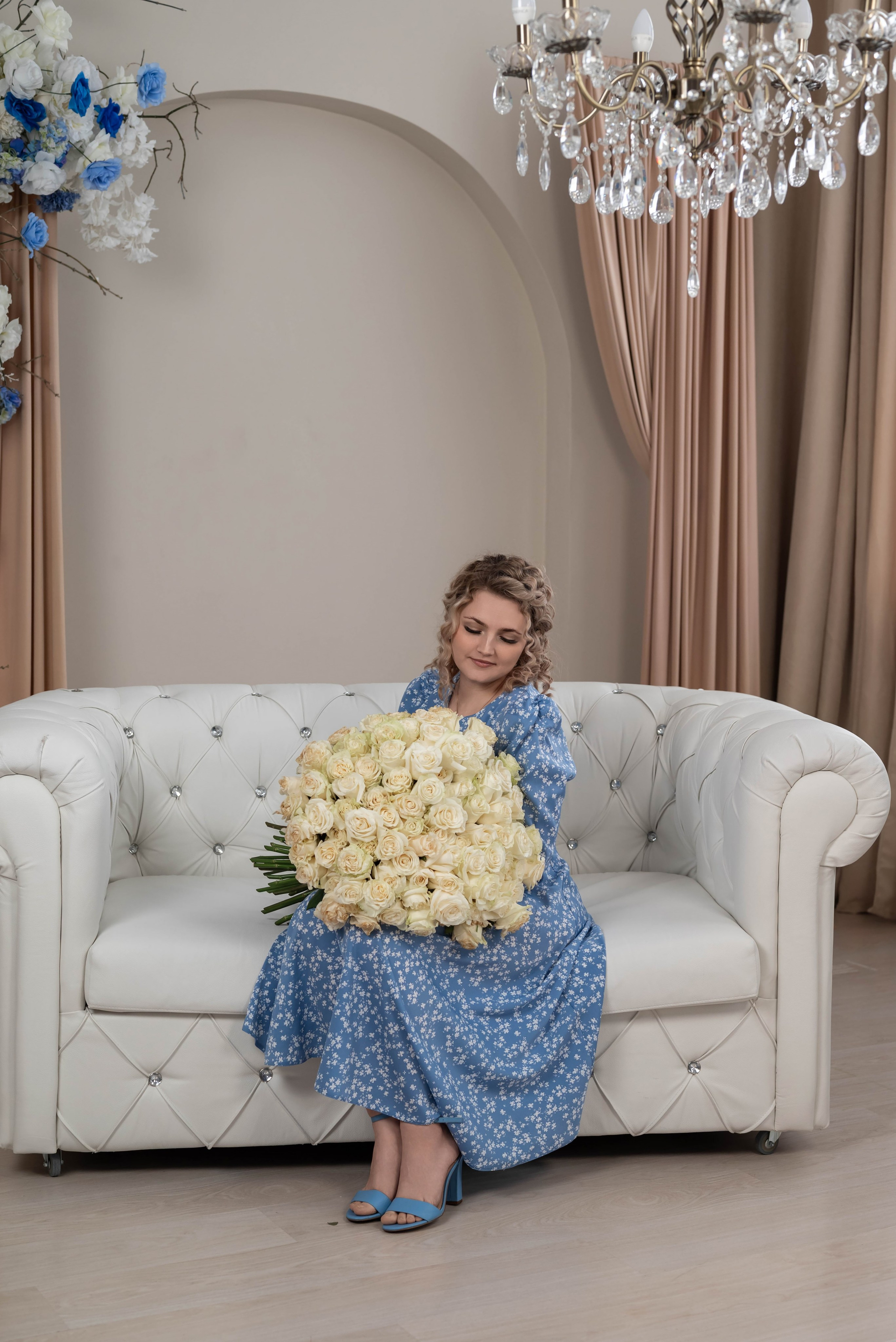 Фотопроект 101 белая роза 2026 год. Фотограф в городе Салават