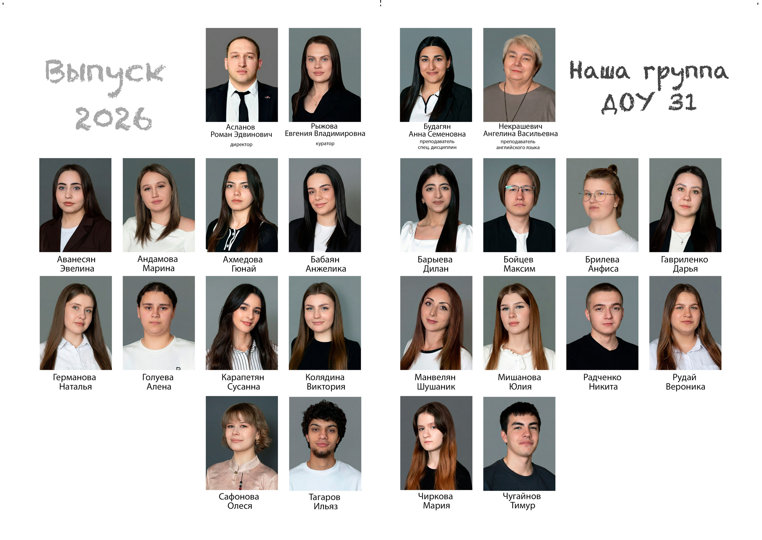Выпускные альбомы, групповые съёмки. Свадебный и семейный фотограф в Краснодаре Кристина Ковалёва