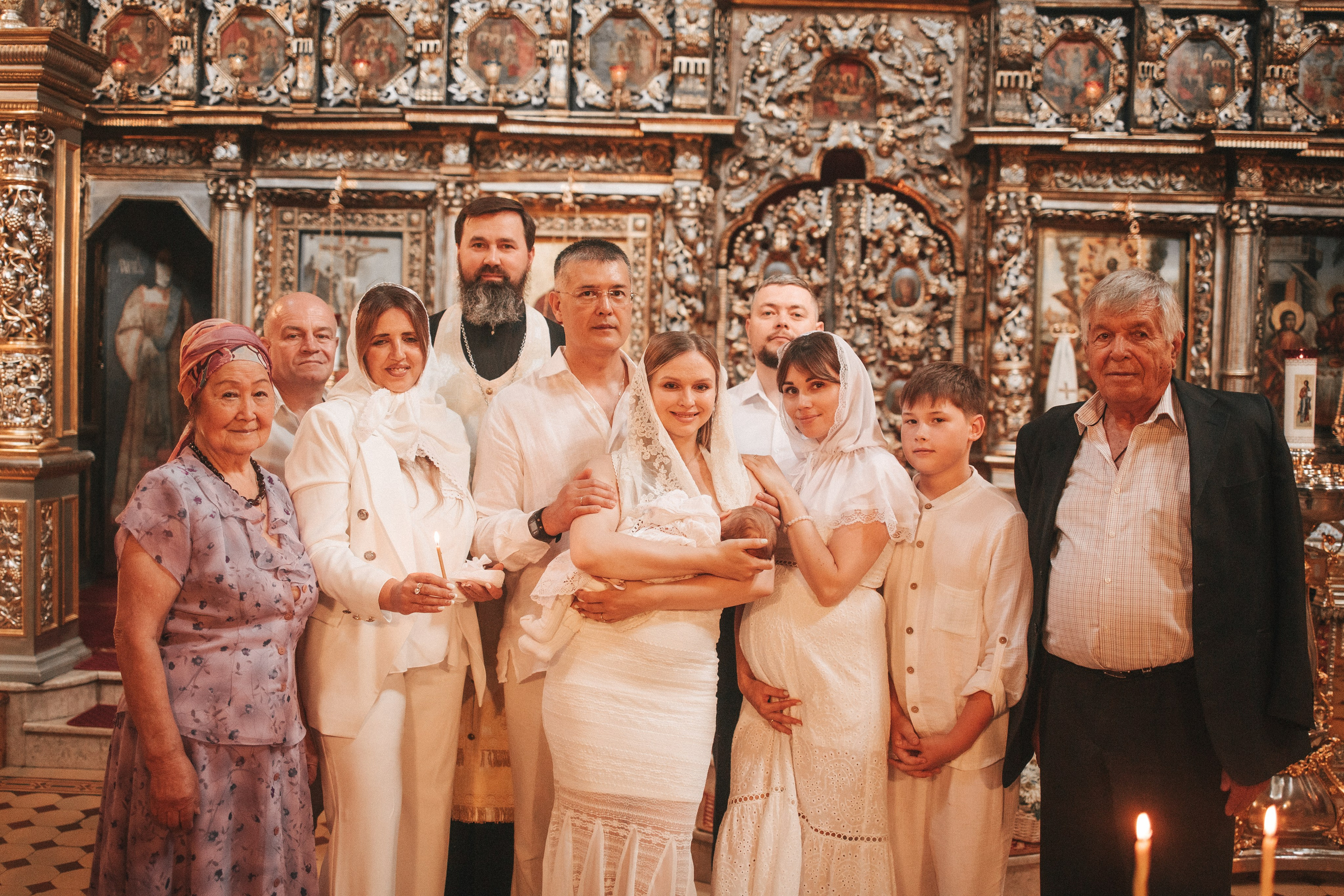 Крещение Аксиньи. Семейный и детский фотограф в Королёве Шарутина Лидия
