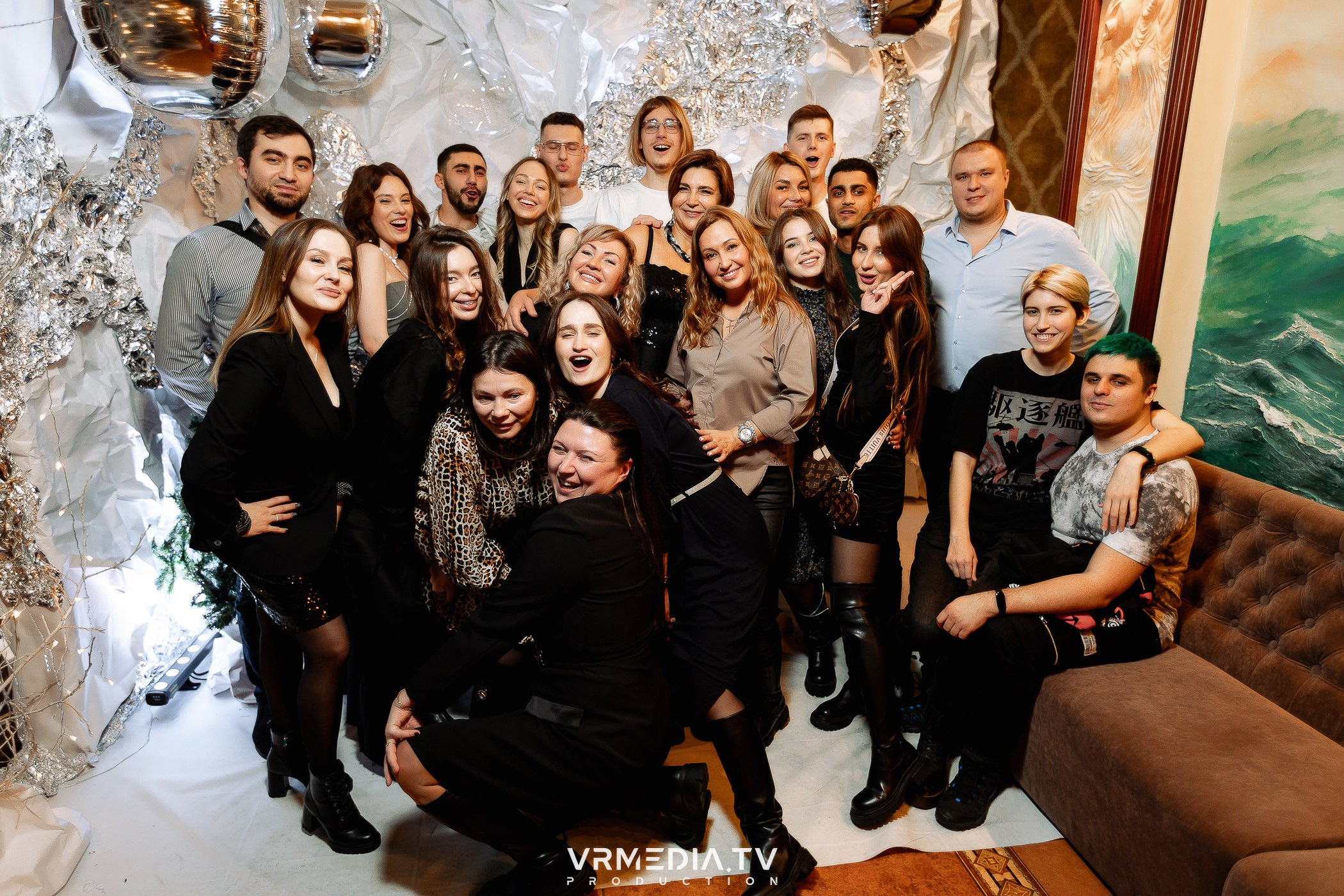 Новогодний вечер в ресторане «Лазурный Берег»