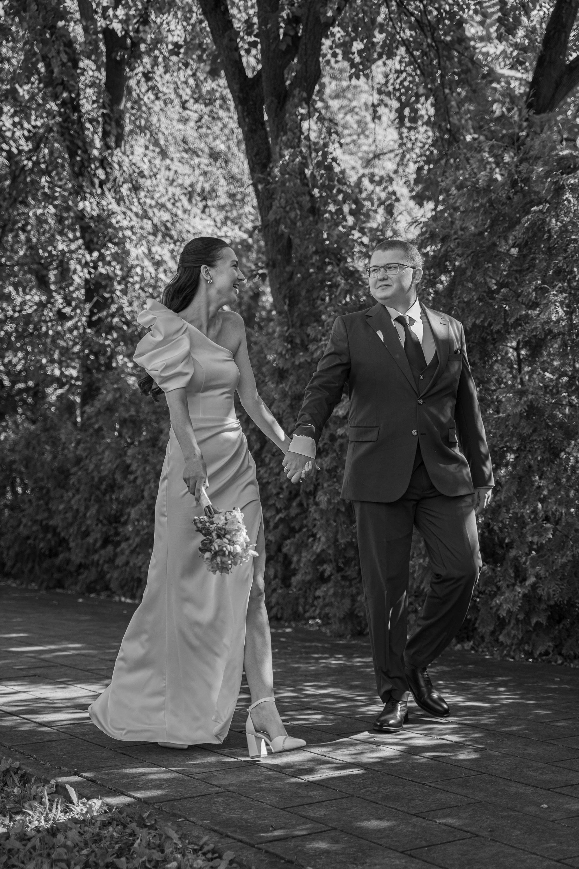 Свадебная прогулка Анастасия и Даниил. Разноплановый фотограф в Москве