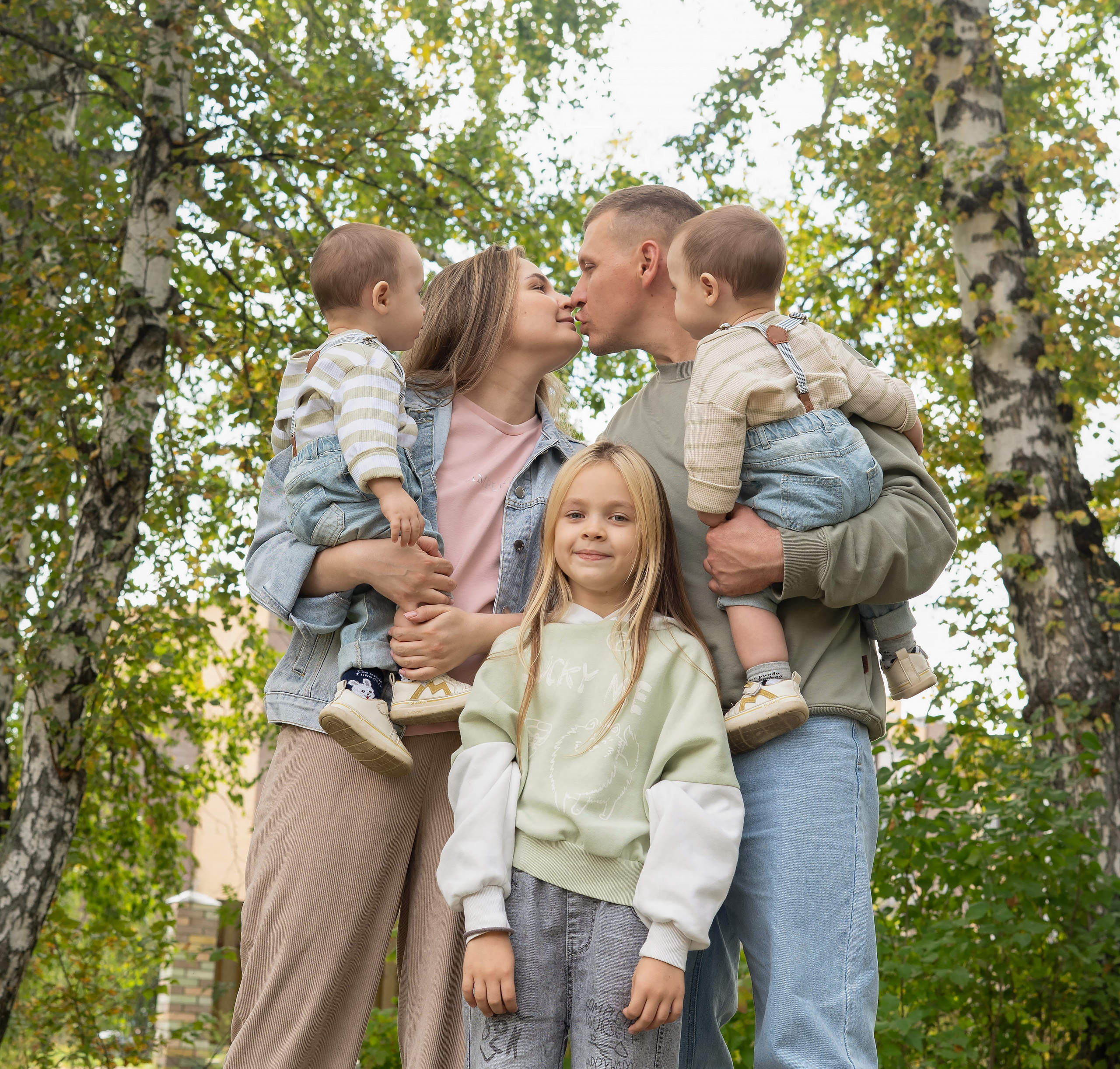 Семейная фотосессия в Новосибирске Краснообске