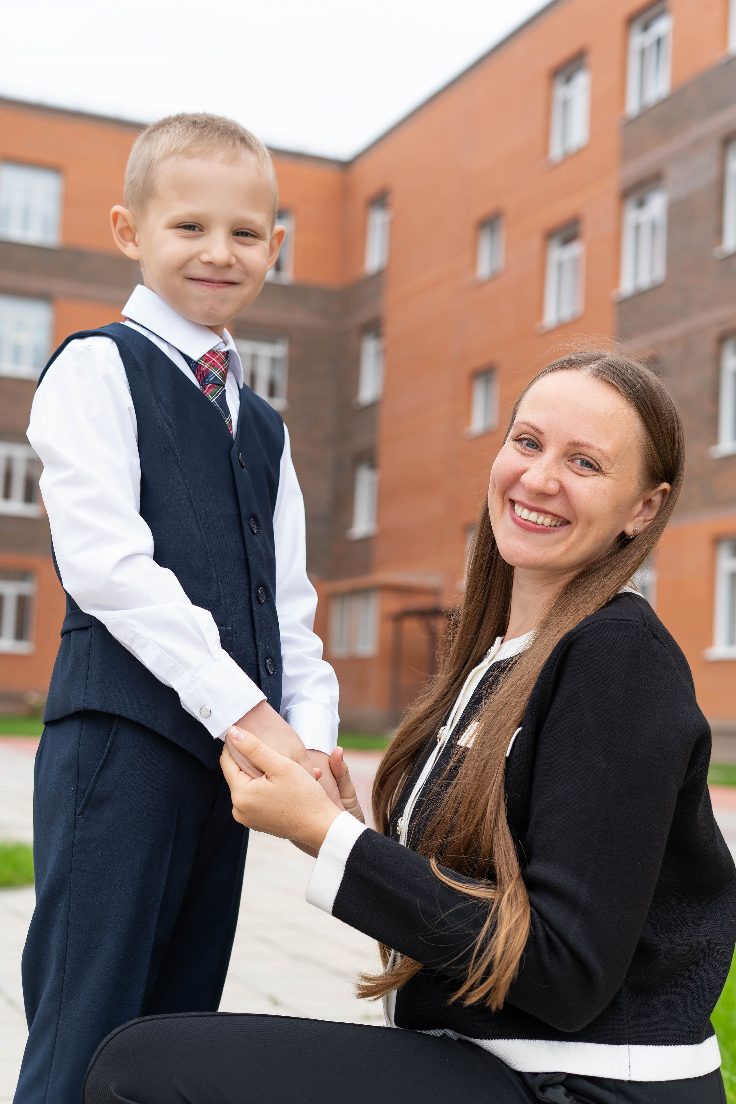 Фотосессия на 1 сентября день знаний в Новосибирске Краснообске