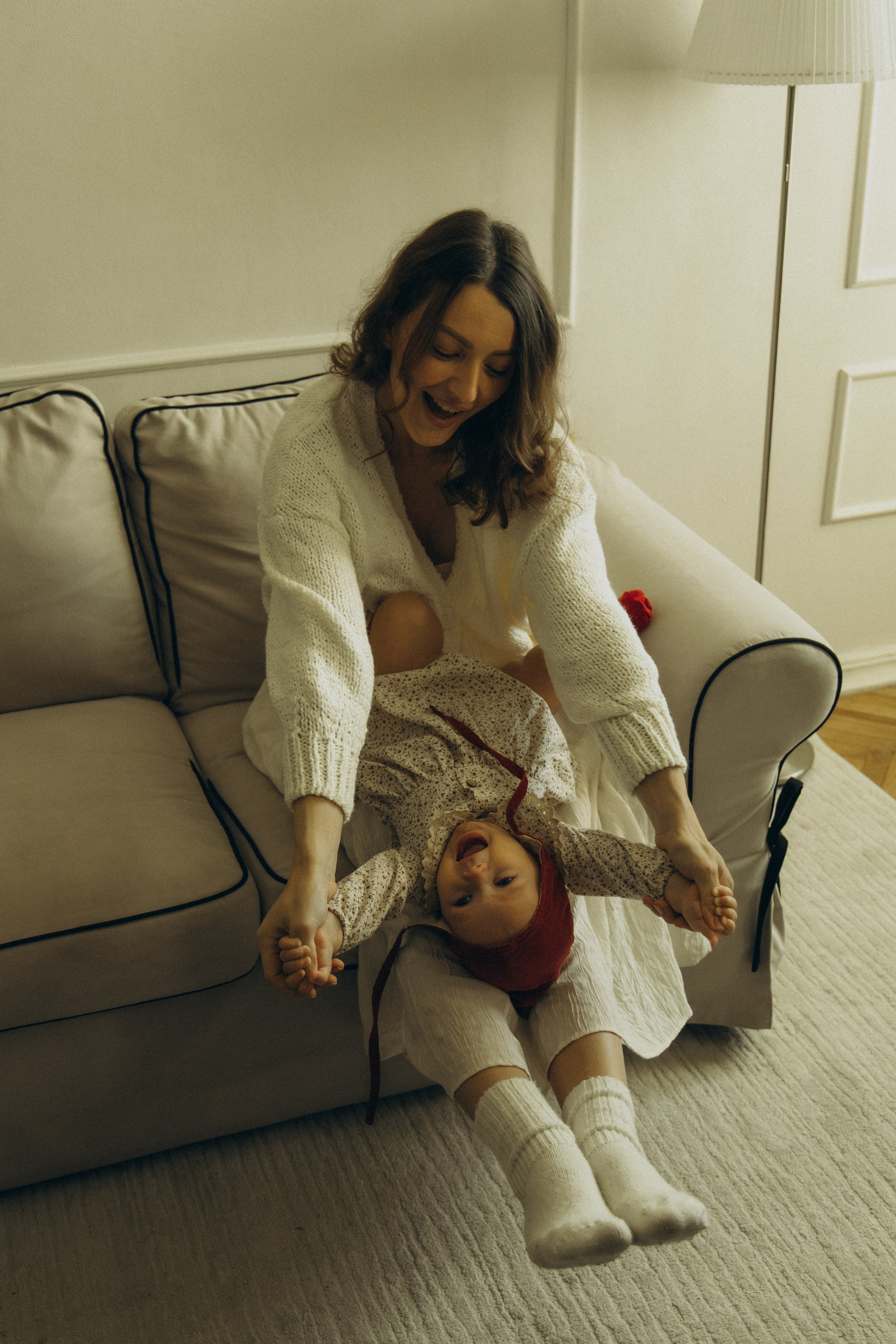 Теплая новогодняя история. Семейный фотограф в Москве Лоншакова Кристина