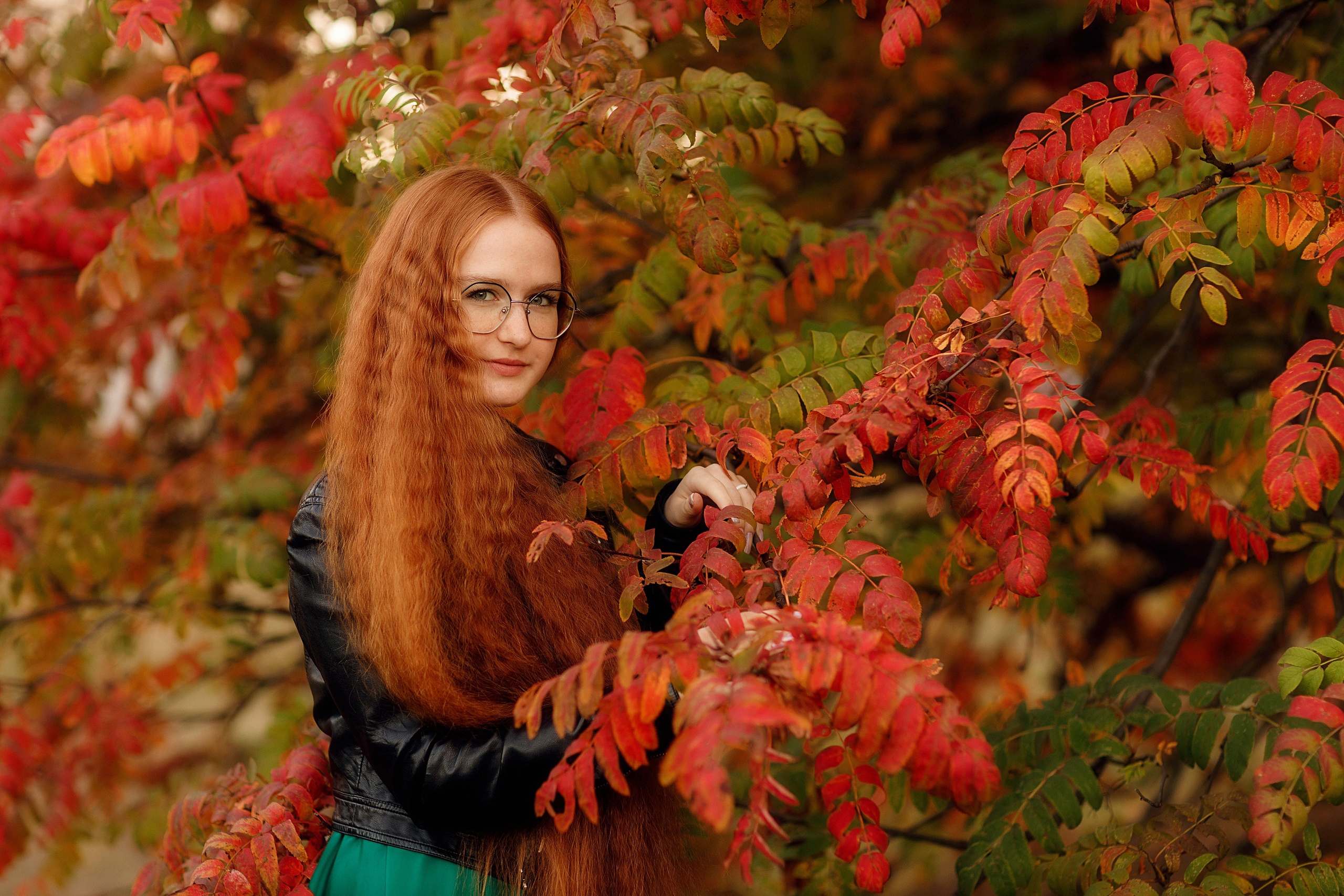 Осенняя фотосессия с Аней. Портретный и репортажный фотограф в Чебоксарах Андриян Чаркин