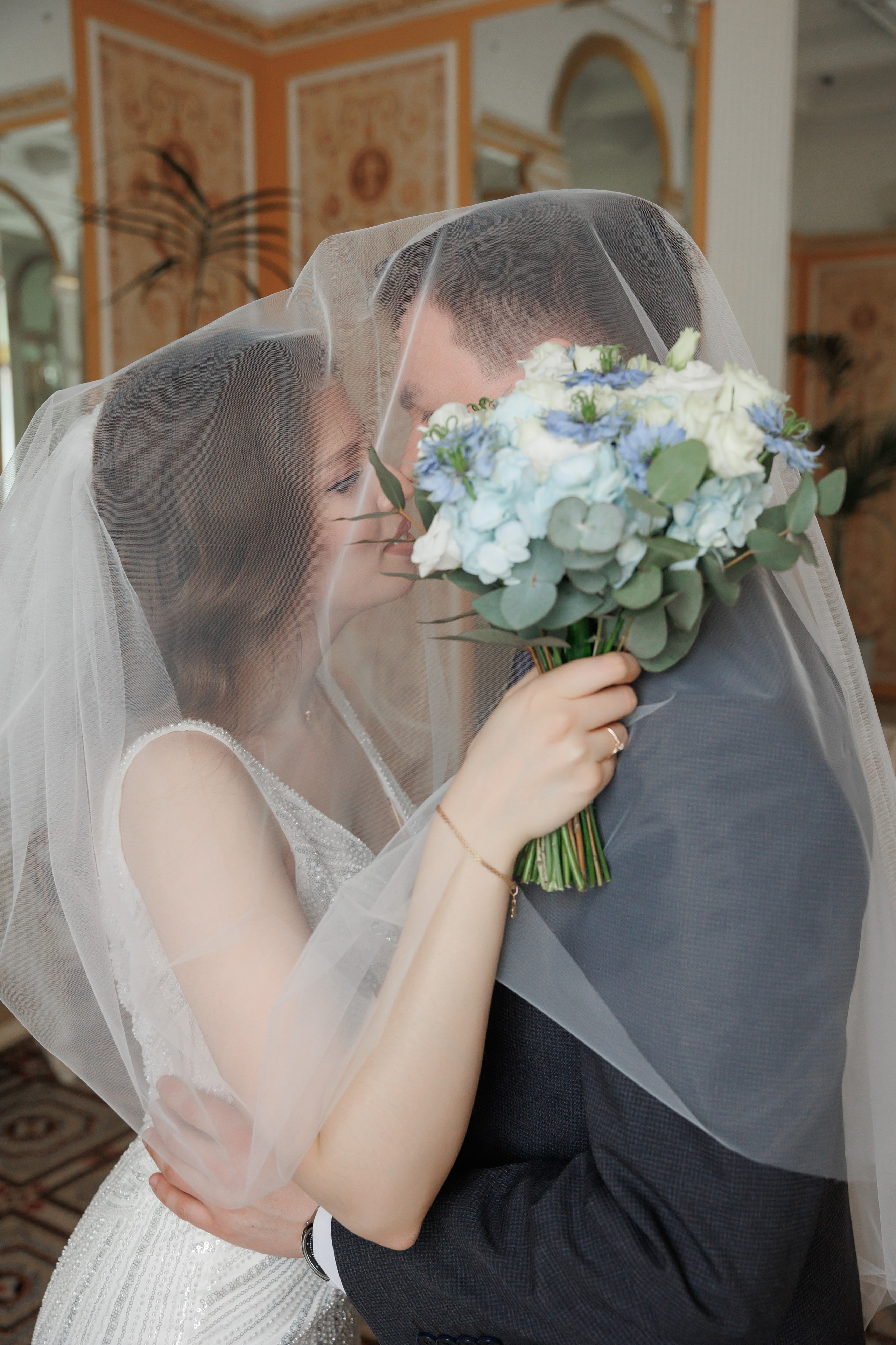 Даша и Дима, Грибоедовский ЗАГС. Свадебный и репортажный фотограф (Москва, Королев и другие)