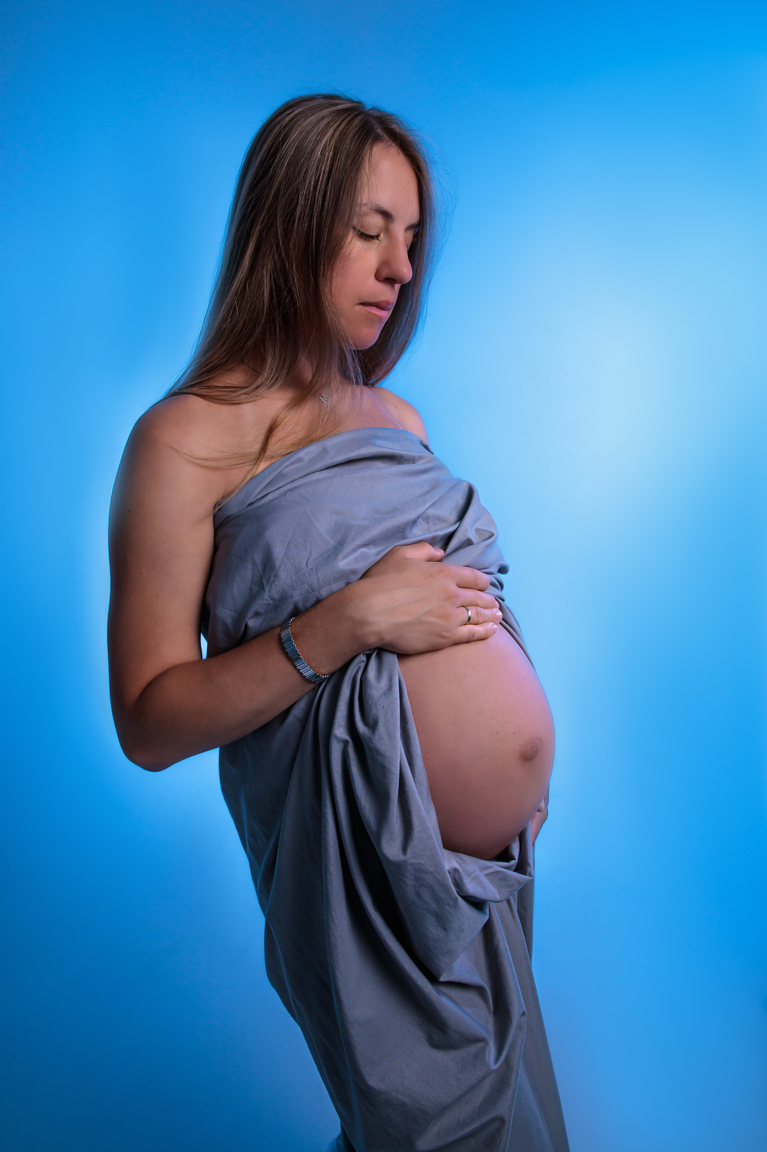 Фотосессия беременности. ФОТОГРАФ РАДОСТИ Фотосессия в студии СПб. Портретный фотограф — Юрий Торлопов