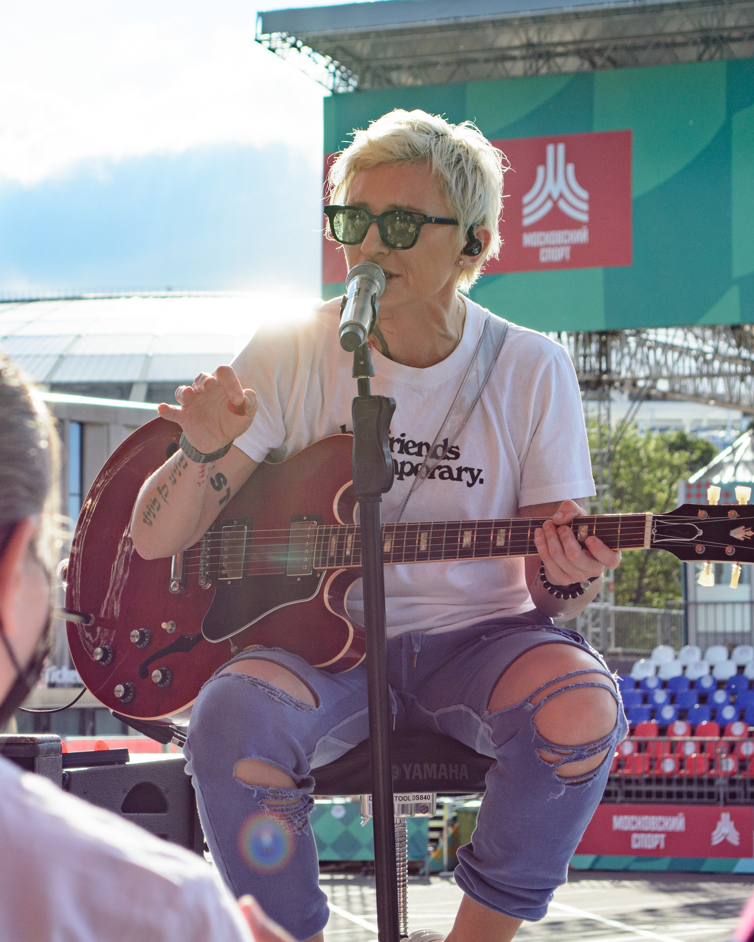 Съемка концерта