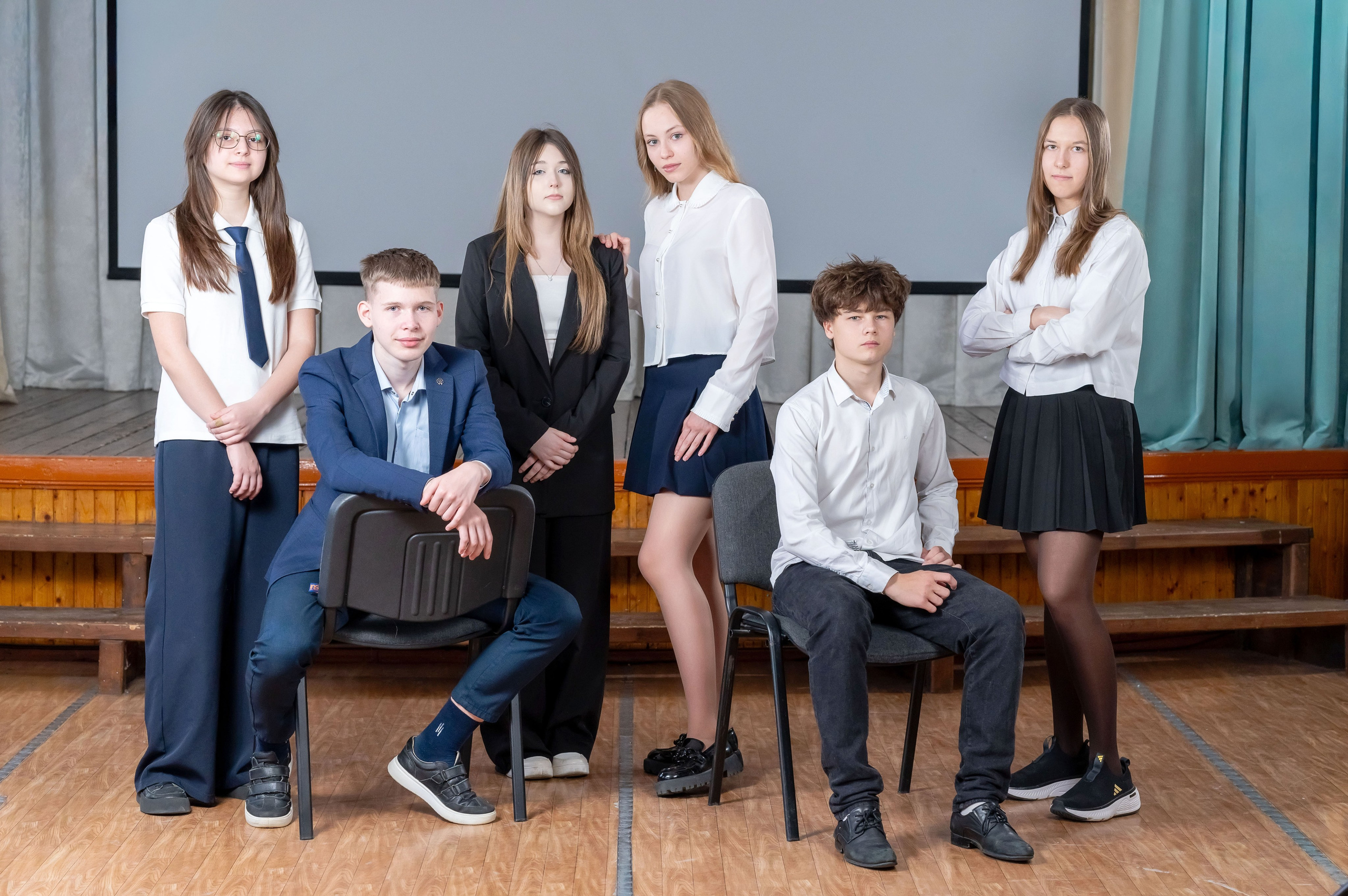 9 класс в школе. Семейный фотограф в г. Воскресенск Наталия Молева