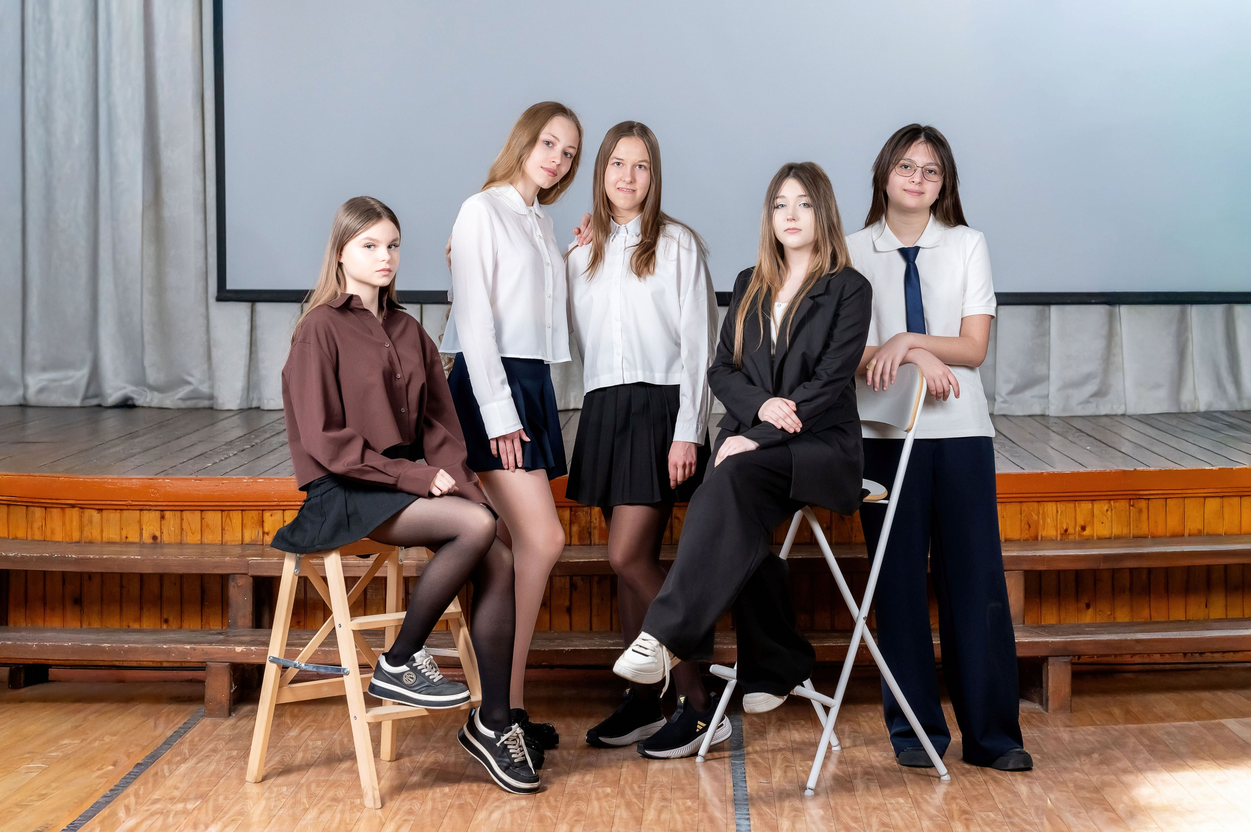 9 класс в школе. Семейный фотограф в г. Воскресенск Наталия Молева