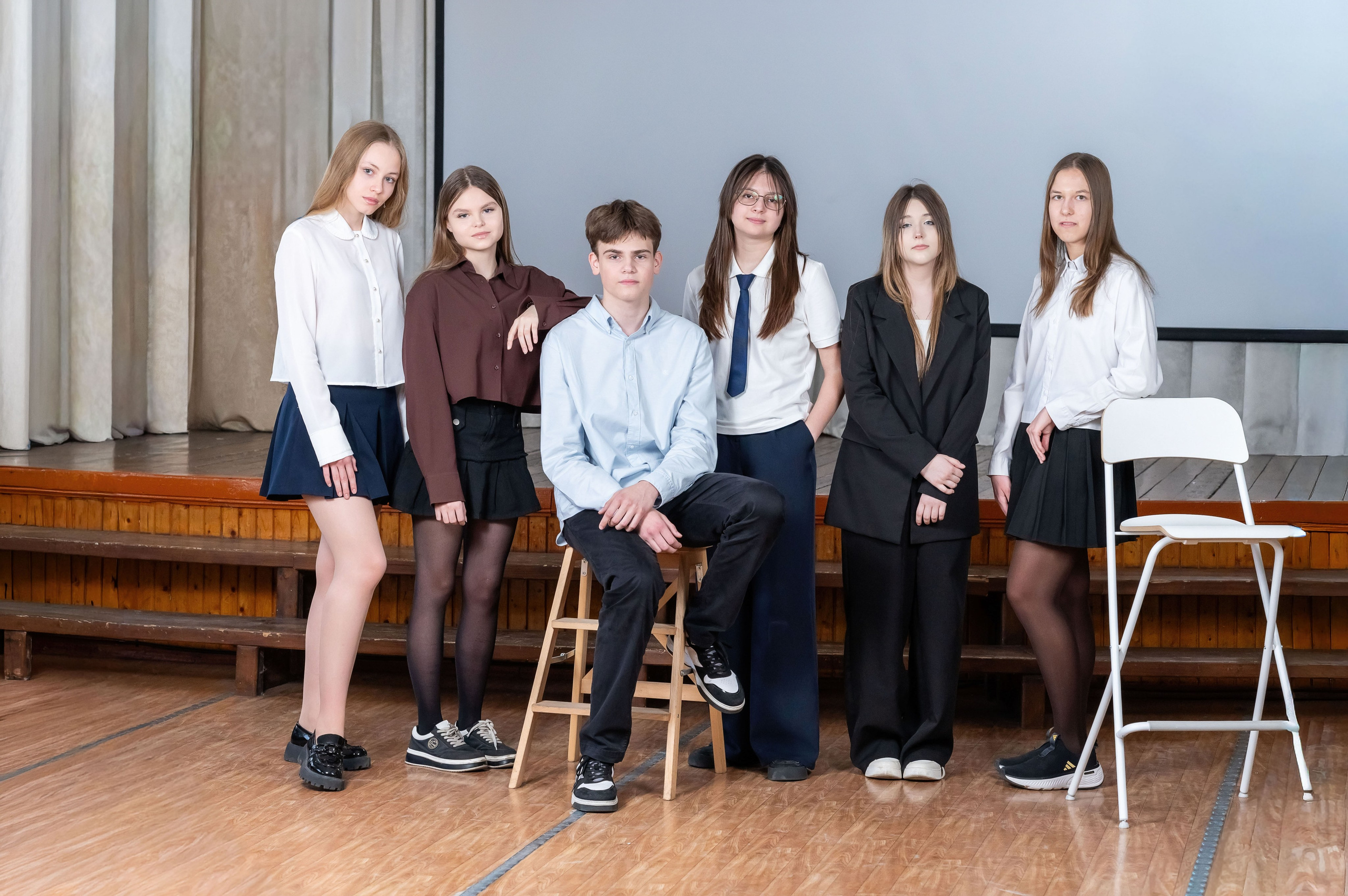 9 класс в школе. Семейный фотограф в г. Воскресенск Наталия Молева