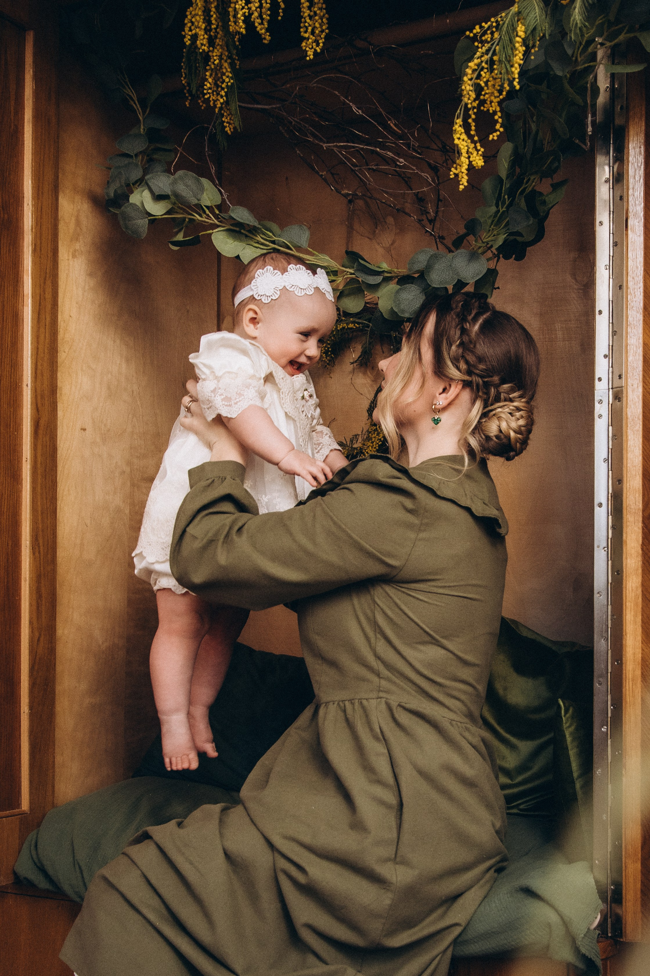 Юлия с семьёй