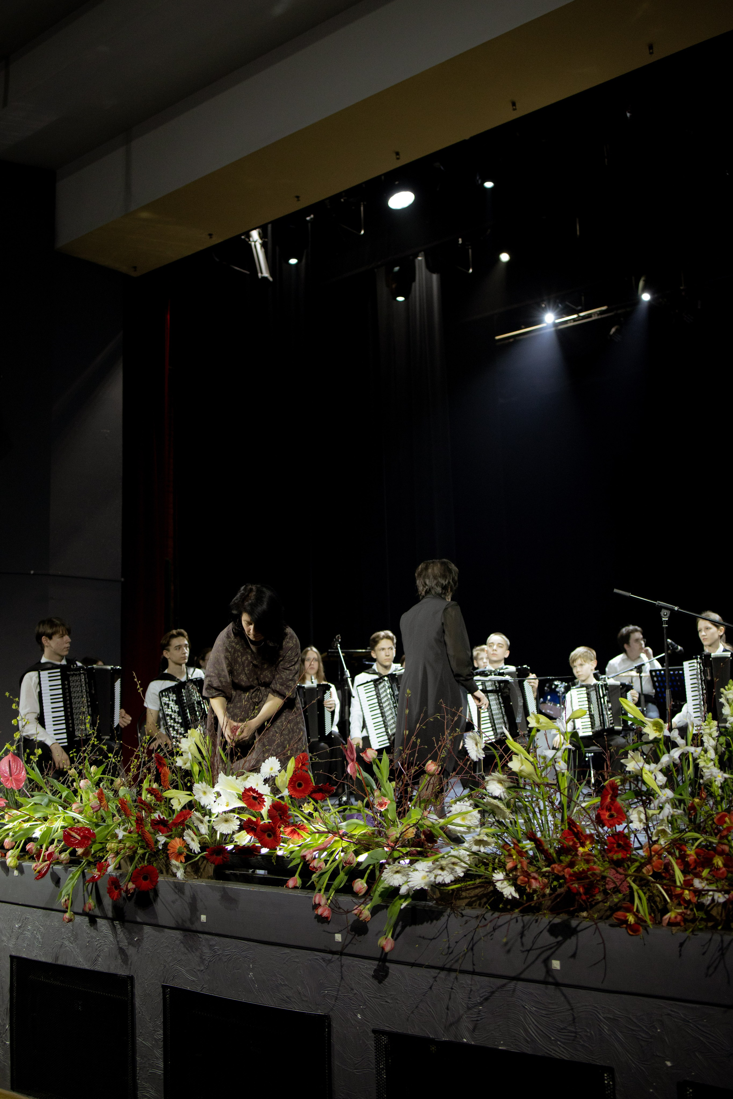 Оформление Отчетного концерта Музыкальной школы Глазунова. Оформление свадеб, декор свадеб Вера Маркова, Москва