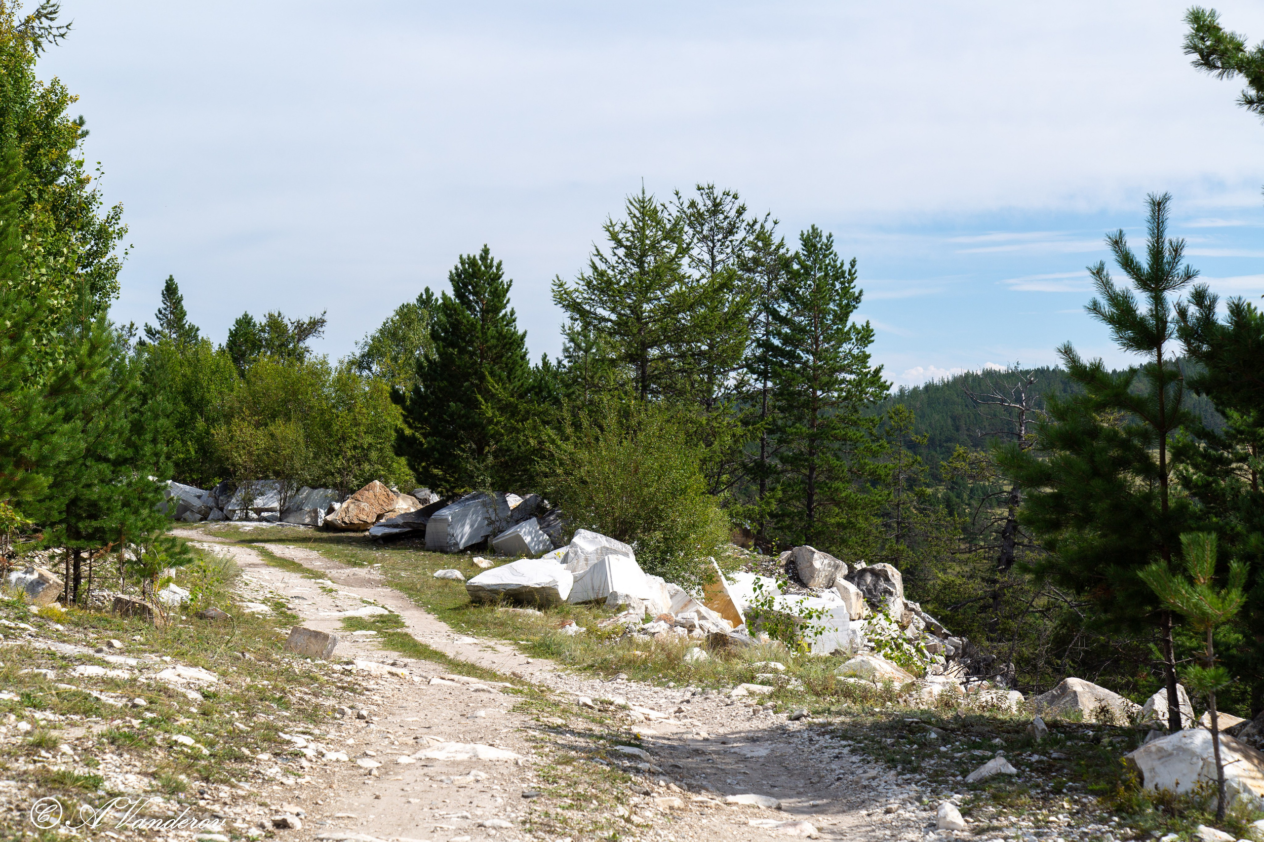 Мраморный карьер. Фотограф Омск | Александр Вандеров