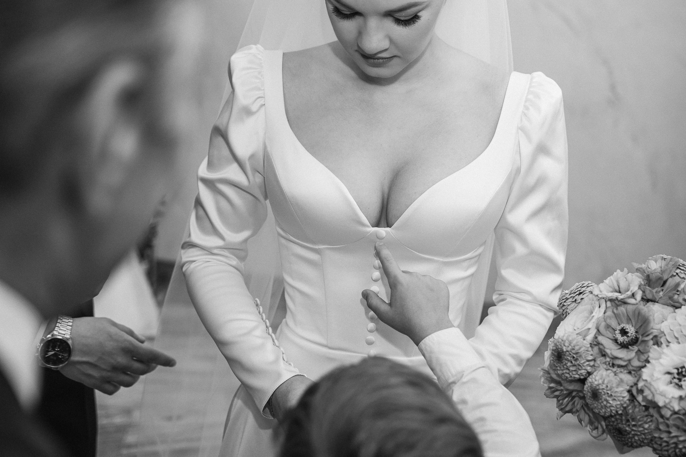 Запах цвета корал, фуксия, оранж. Свадебный фотограф Александр Осипов