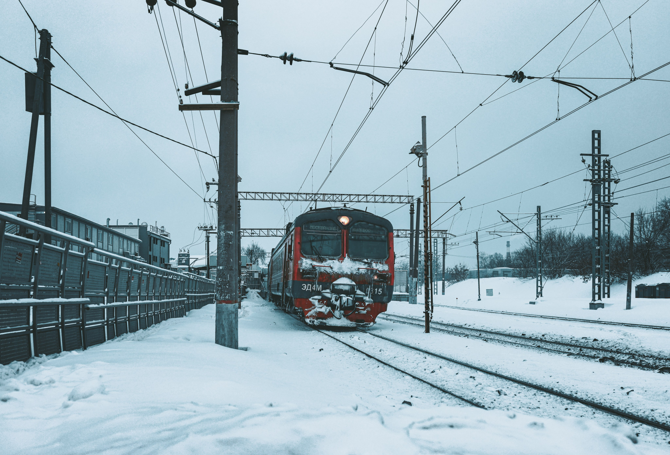 История на станции. Фотограф репортажей и стритфотосессий в Москве Людмила Смирнова