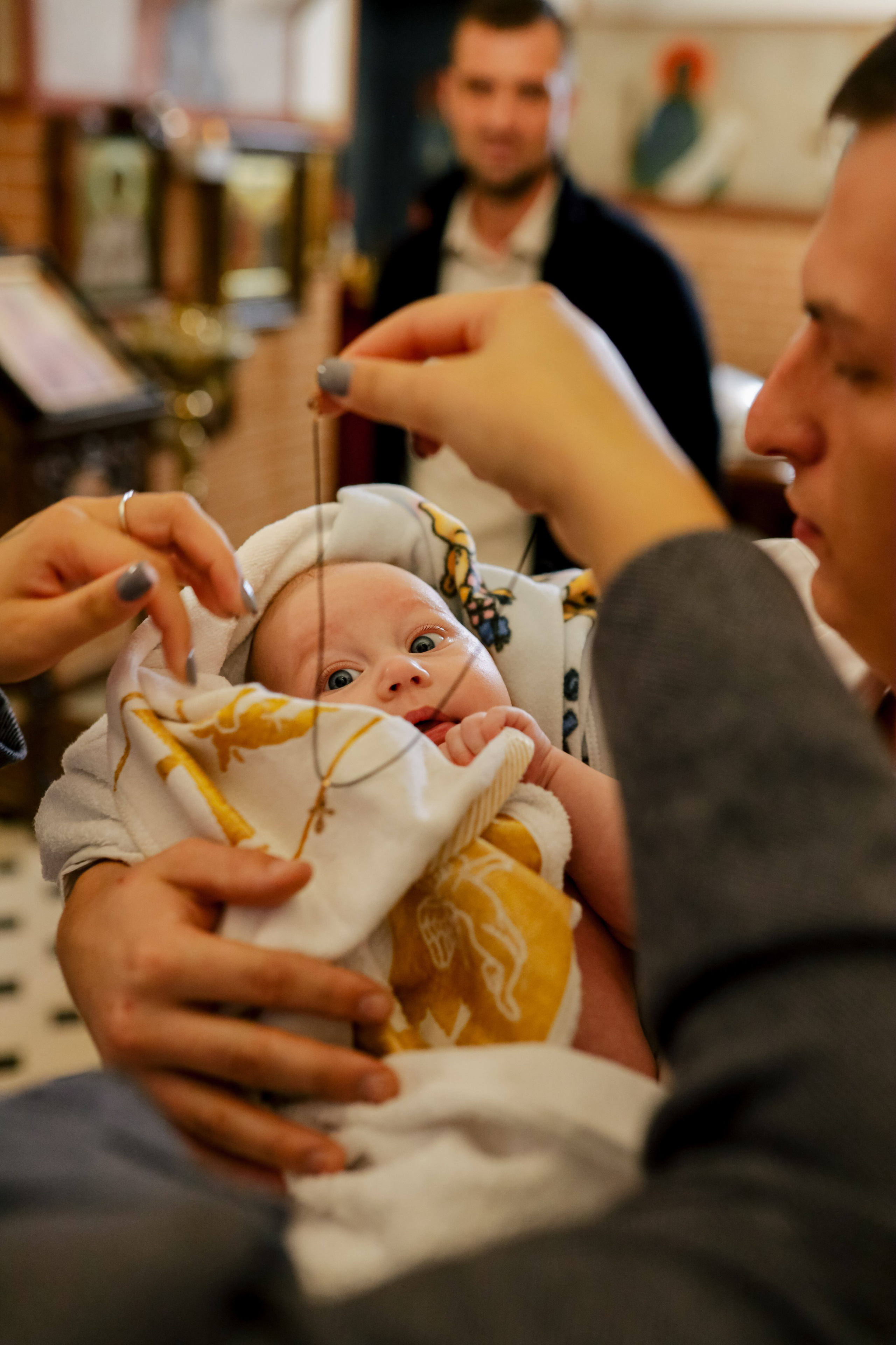 Крещение Адриана. Свадебный и семейный фотограф в Варшаве