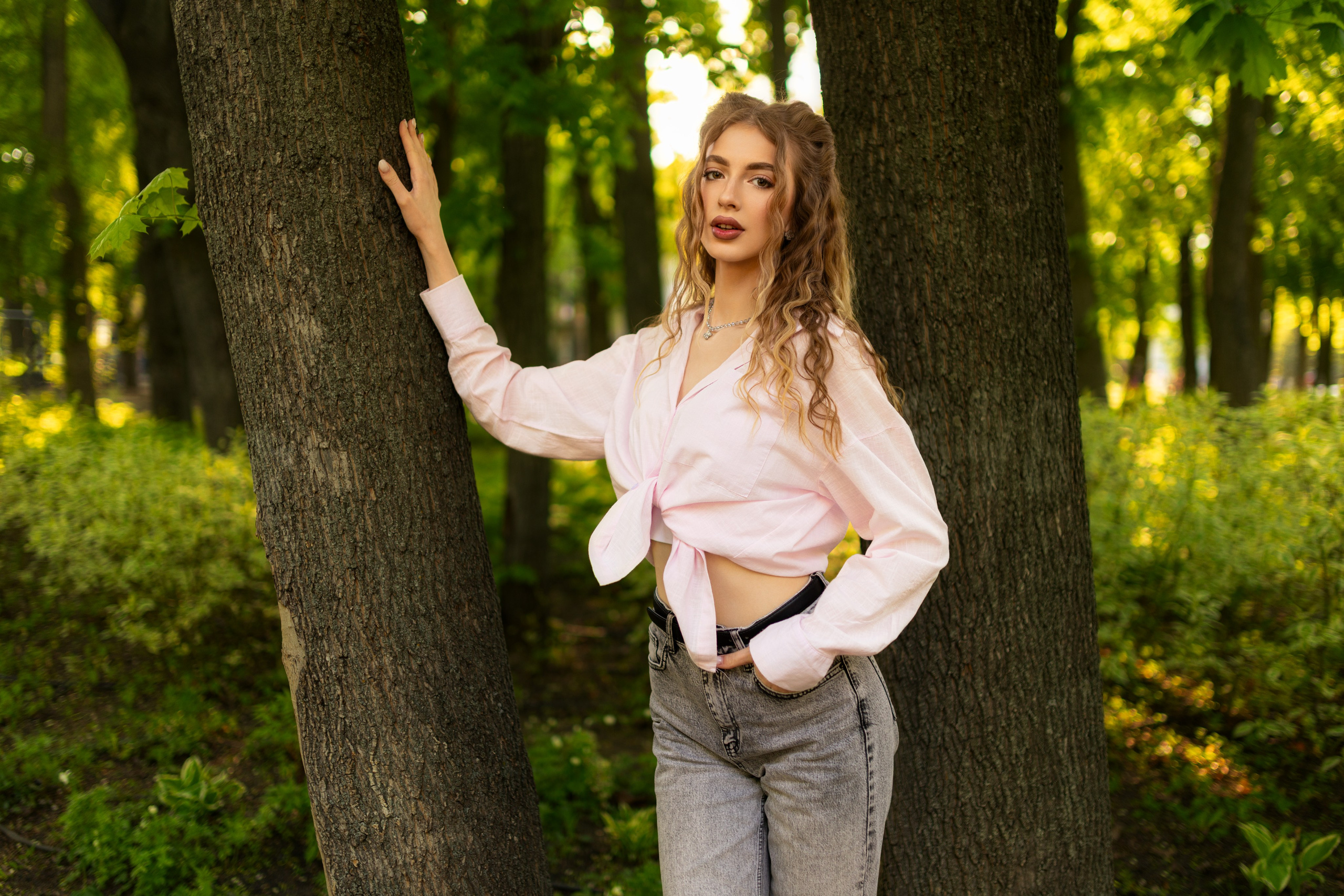 Съемка в парке Орленок с Ксенией в формате для «себя». Дмитрий Шульгин, портретный фотограф в Воронеже