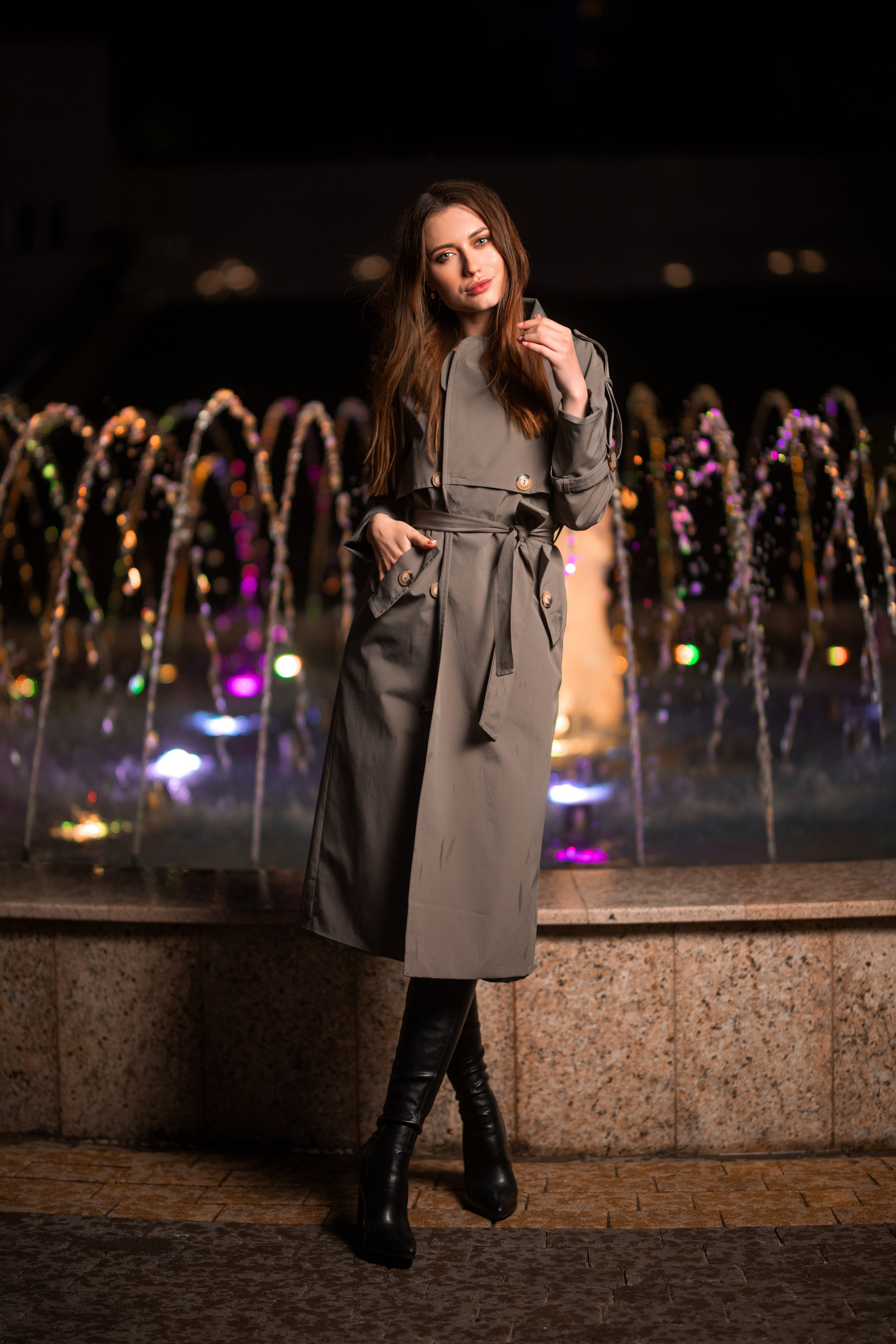 Вечерний уличный фотосет с Анастасией в формате для «себя»