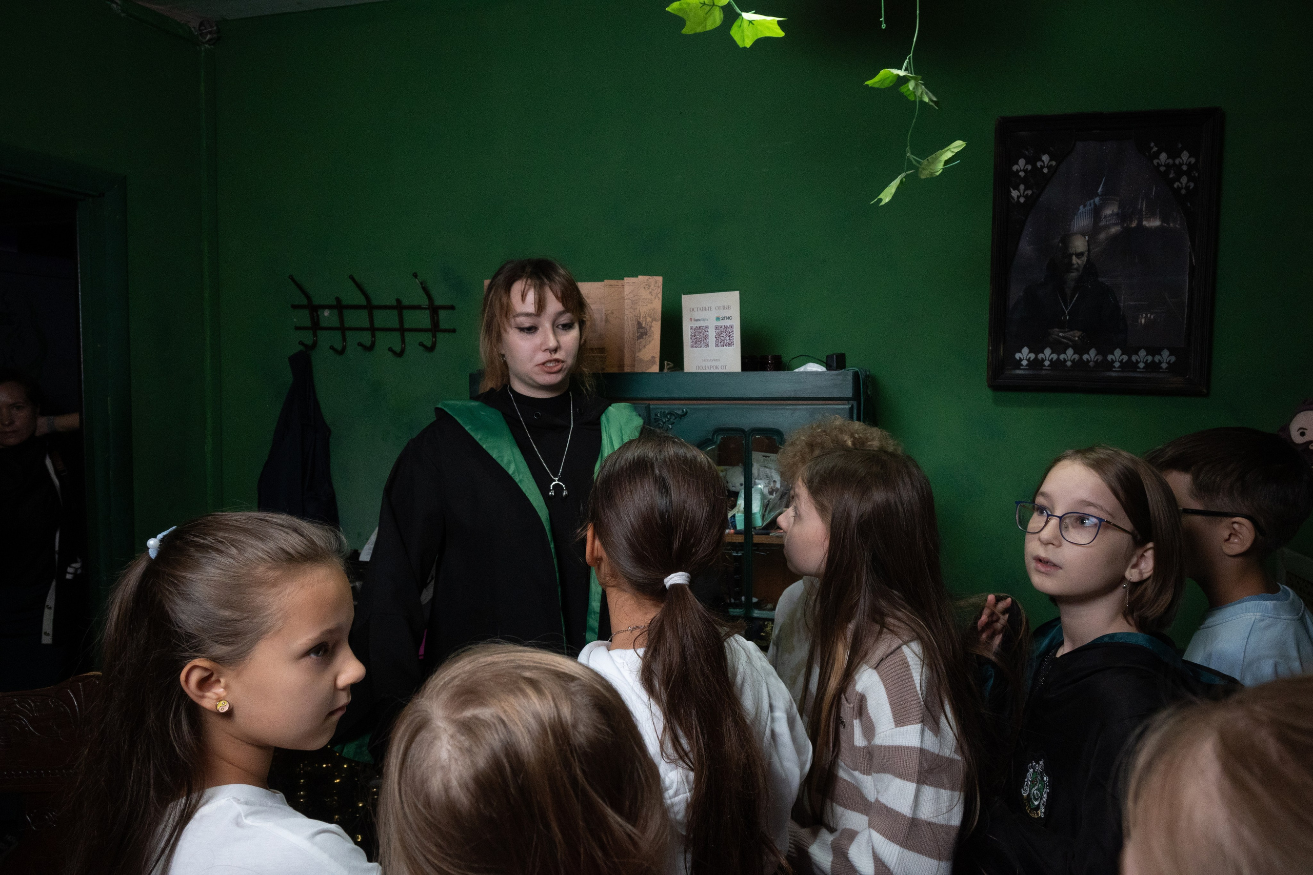 День рождения ребенка в «Подземелье Слизерин». Фотограф мероприятий в Москве