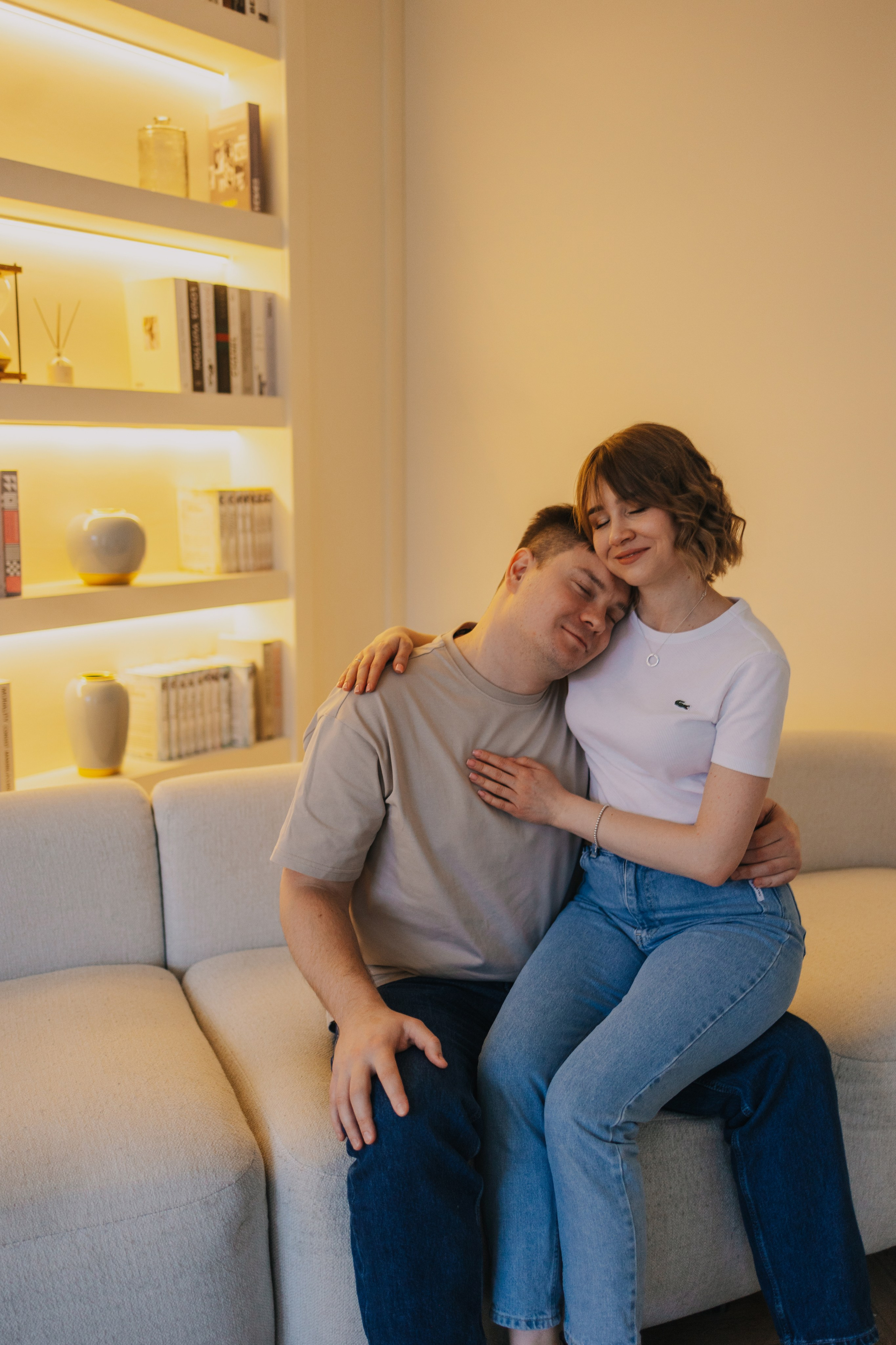 Большая семья. Домашняя фотосессия