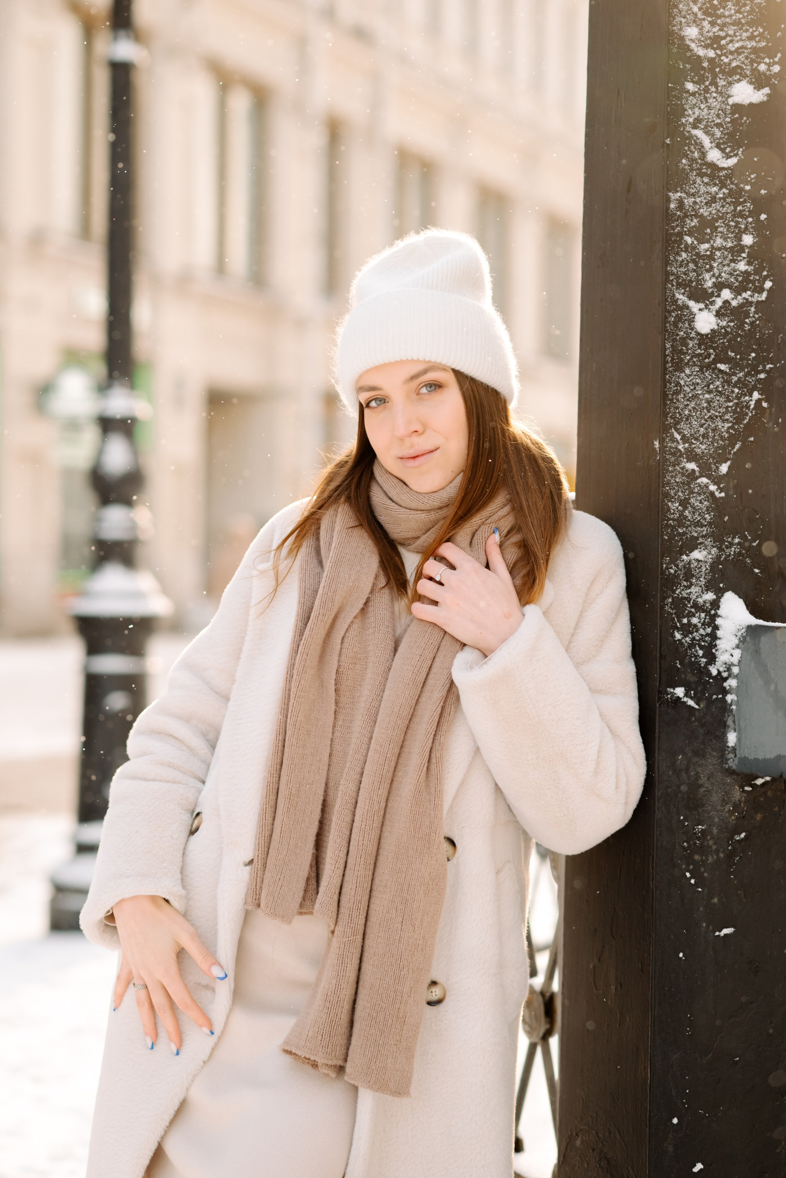Прогулка по зимнему городу. Свадебный и сеейный фотограф в Санкт-Петербурге Елена Худякова