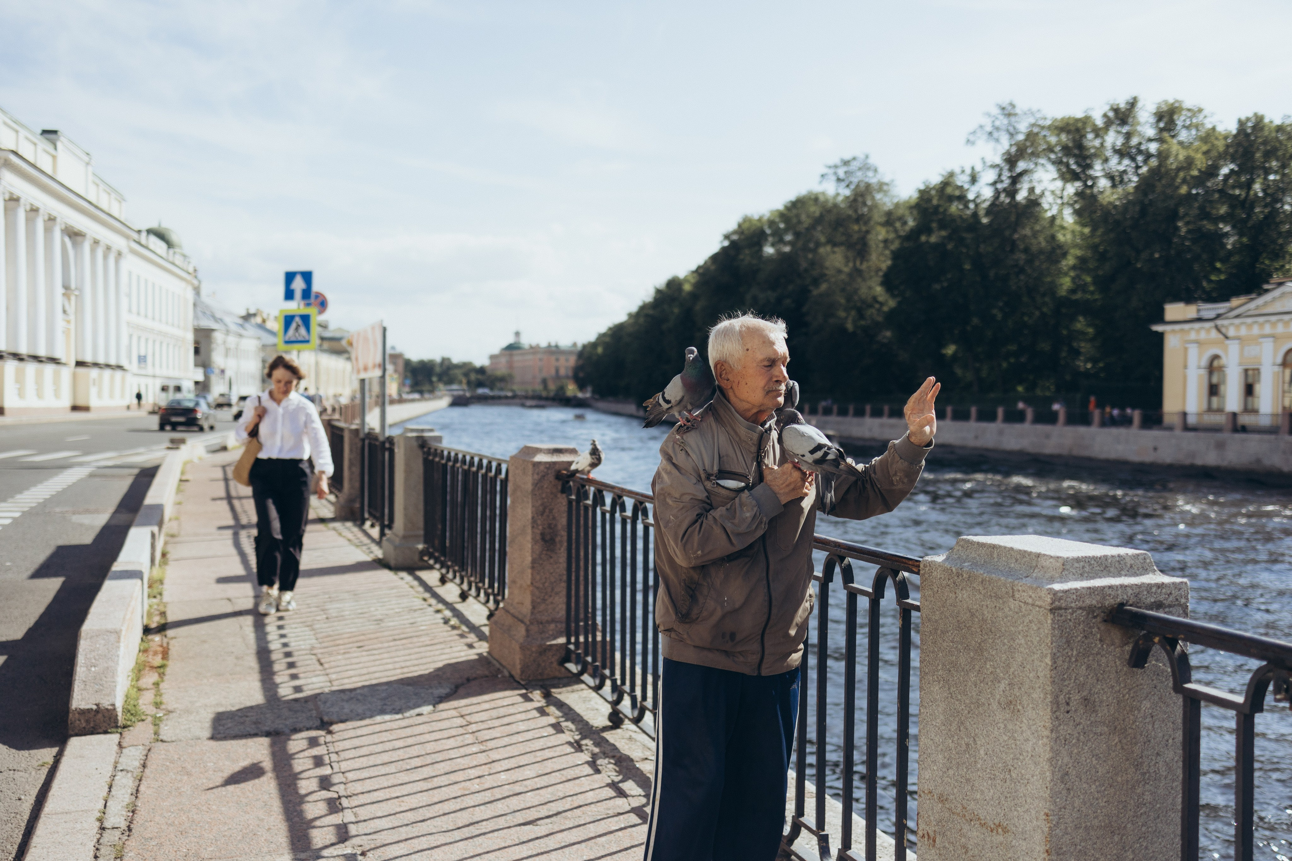 Бегом по летнему Петербургу. Фотограф из Петербурга