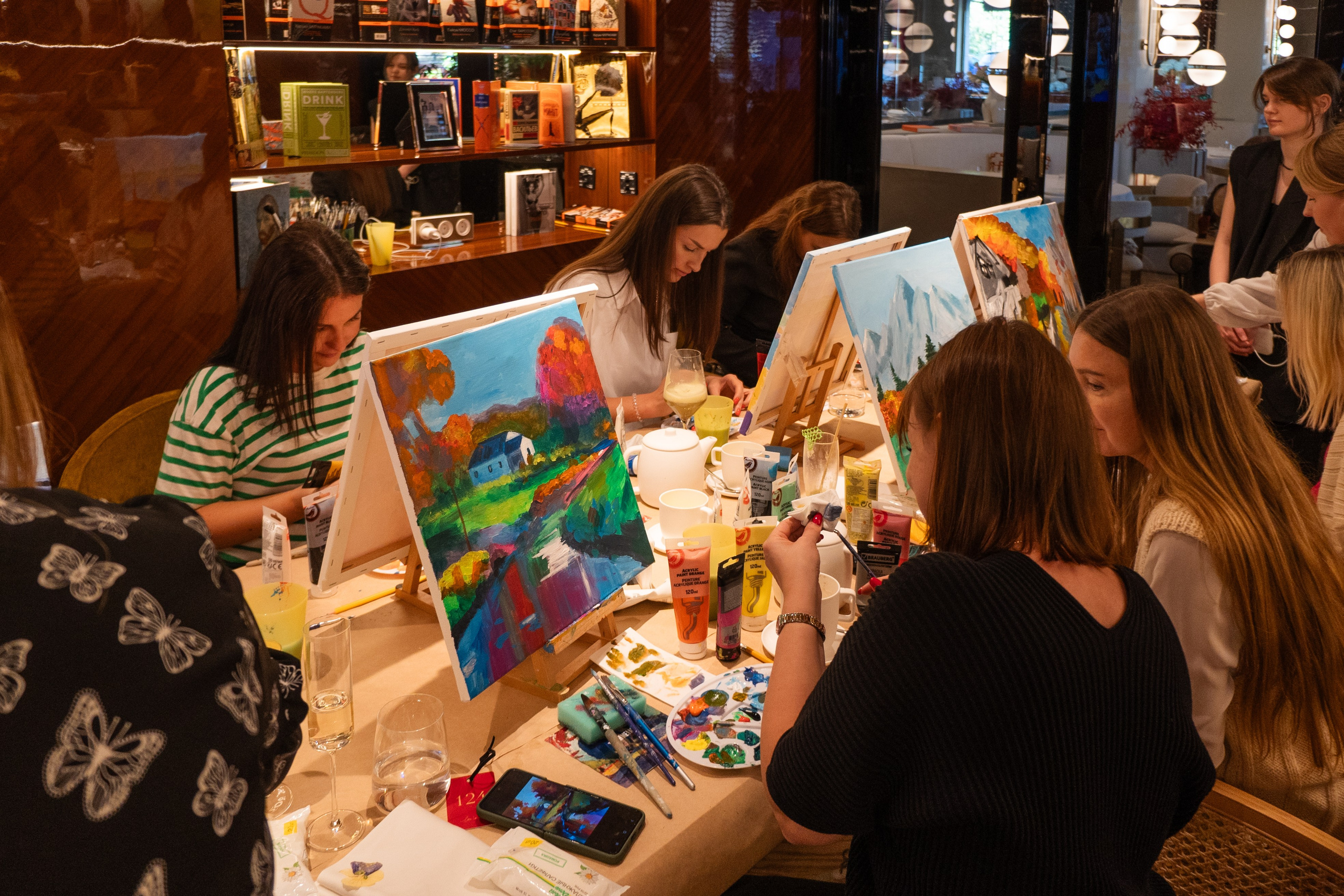 Корпоратив Teach Me Art 3. Портретный фотограф в Москве и Санкт-Петербурге Арина Чех