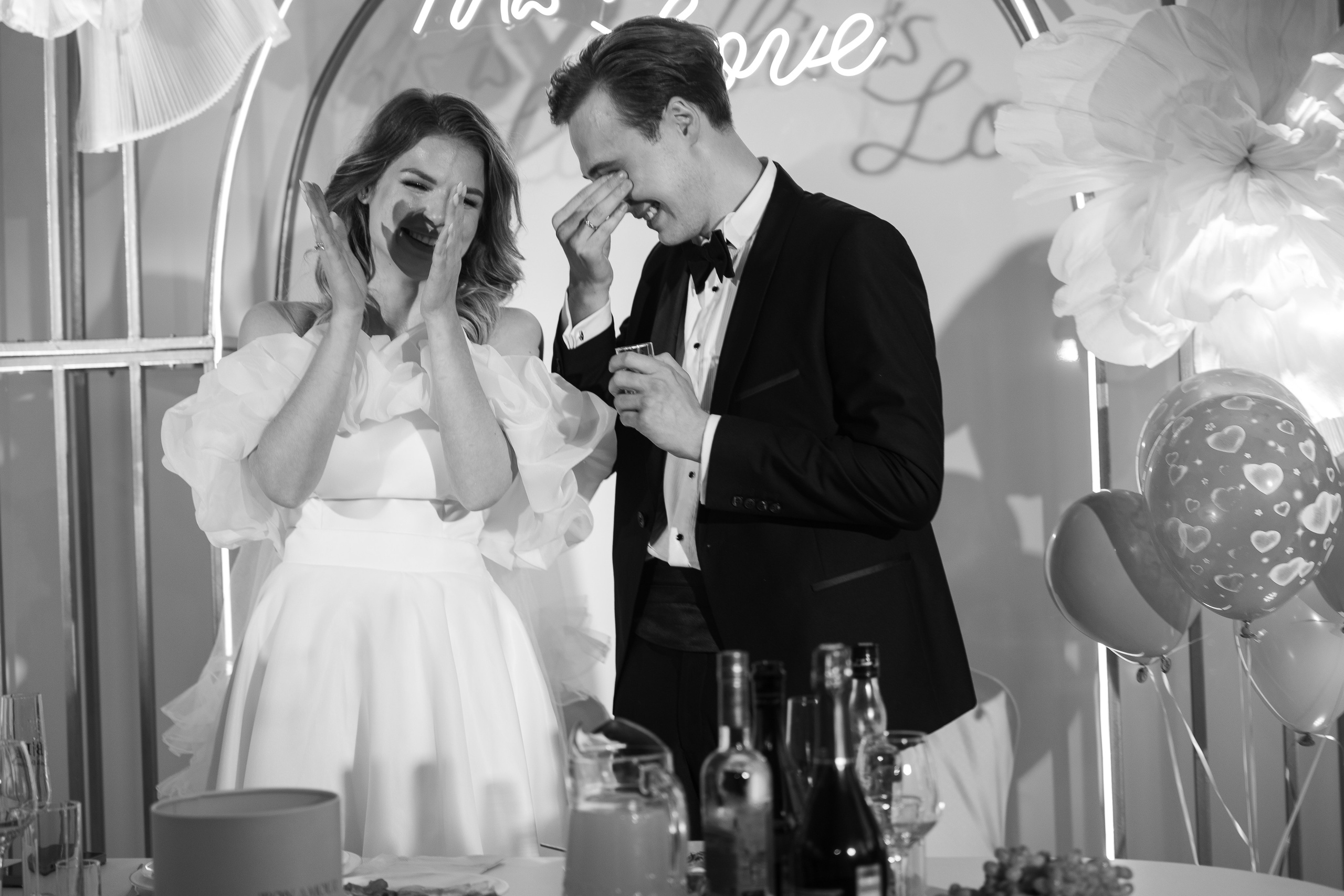 Свадебная вечеринка Евгении и Бориса. Фотограф Сергей Ртищев в Москве и РФ