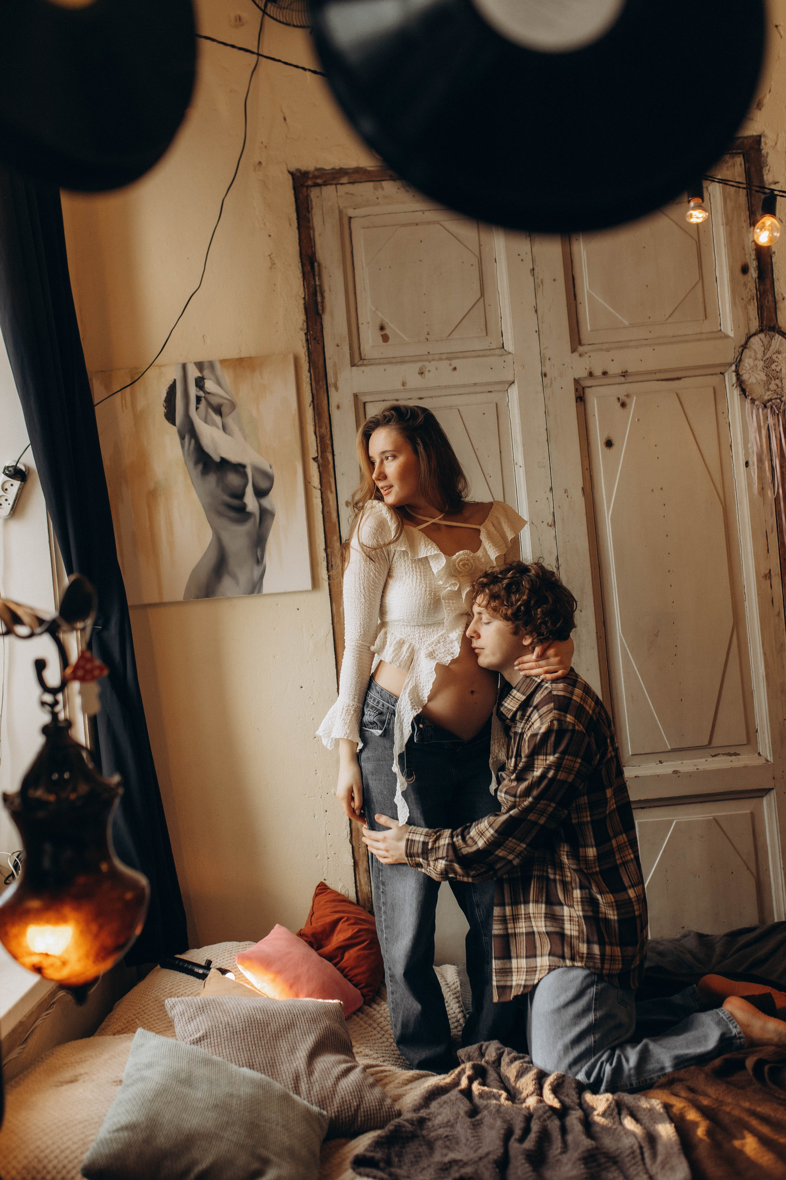 В питерской квартирке на Никольской. Фотограф Саратов