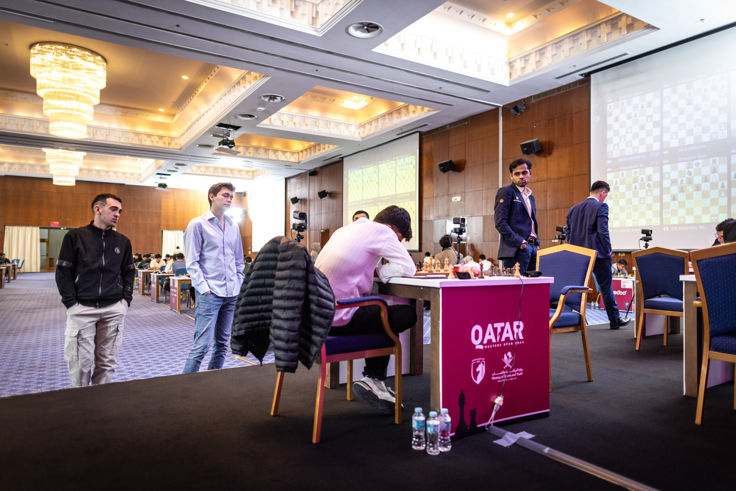 2024.12.03 Qatar Masters Open 2024 — Round1. Фотограф Анна Штурман (репортажная съёмка любых событий и мероприятий) Anna Shtourman photographer