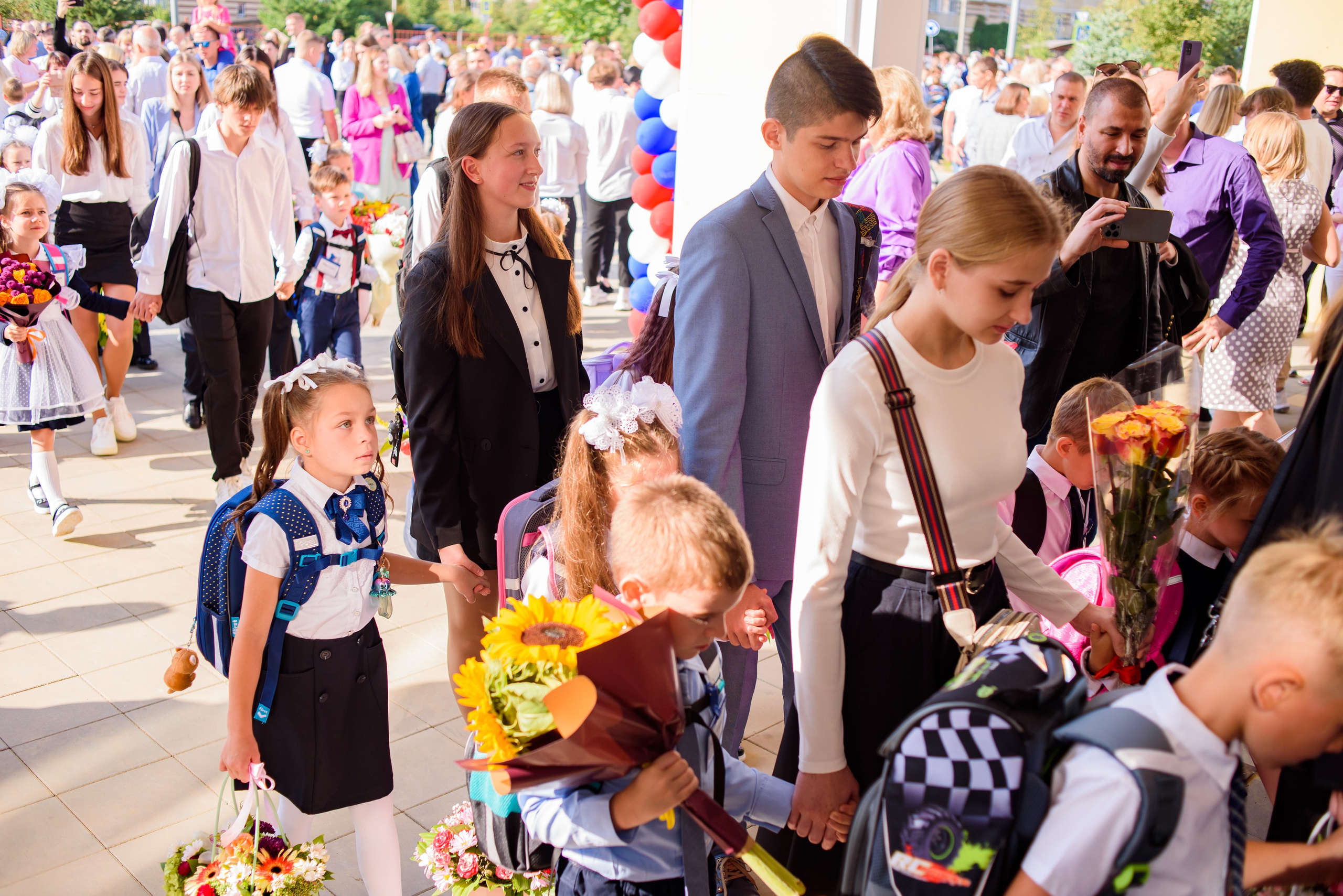 1-е сентября 2023. Фотограф Юлия Попова