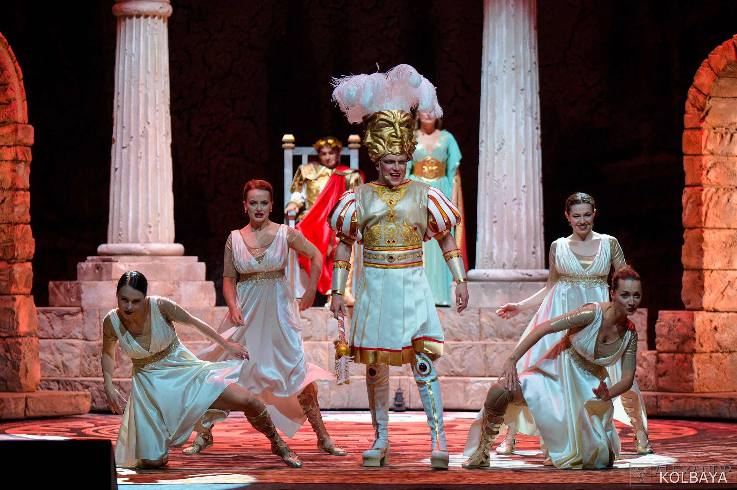 Фоторепортаж со спектакля Гладиатор в Театре Терезы Дуровой. Концертный и театральный репортажный фотограф в Москве Александр Колбая