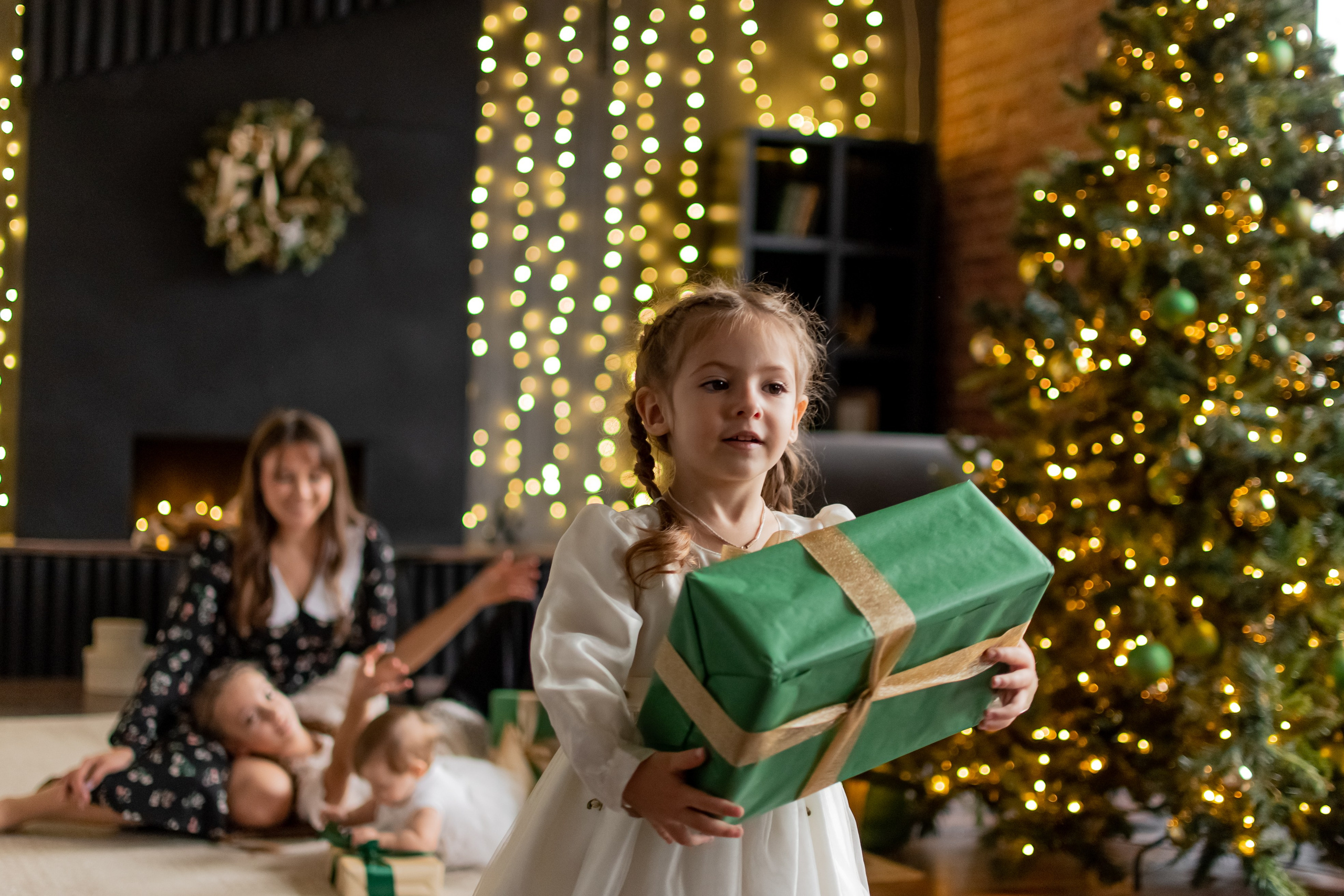 Новогодние фотосессии в студиях. Свадебный и семейный фотограф Екатерина Пушан. Москва, Балашиха, Железнодорожный, Солнечногорск