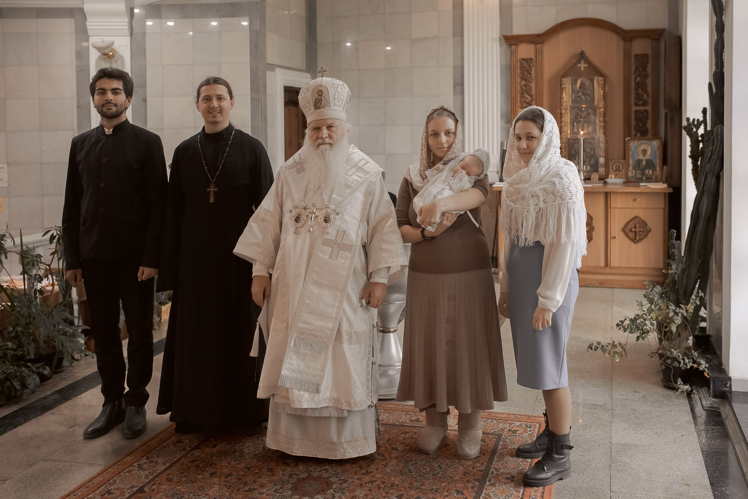 Крещение Евфимии. Фотограф на Крещение и Венчание в Ташкенте