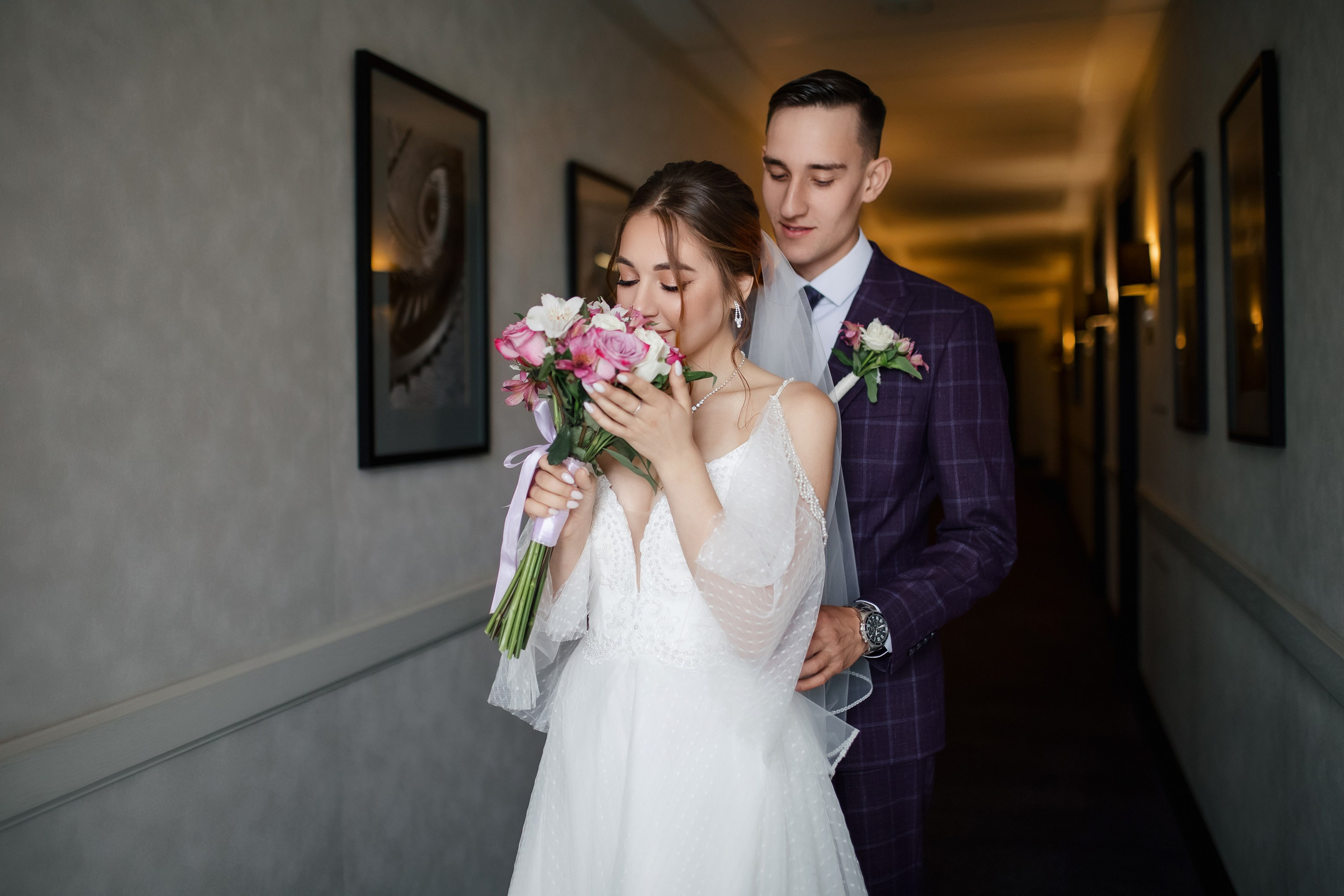 Ксения и Максим. Сборы Sopka. Прогулка по городу. Свадебный фотограф в Хабаровске