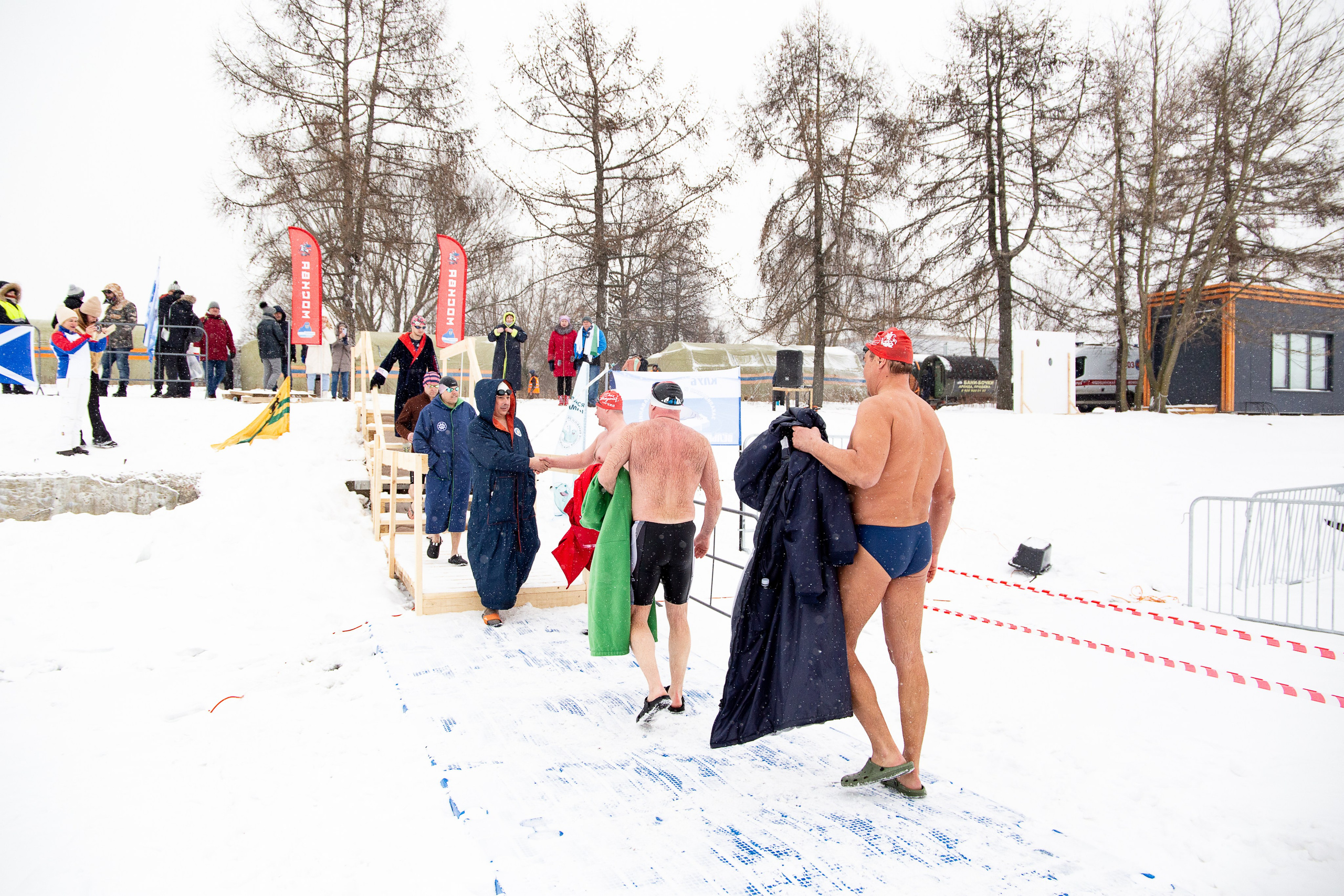 Моржи (спорт). Портретный фотограф в Москве Афанасьева Вера